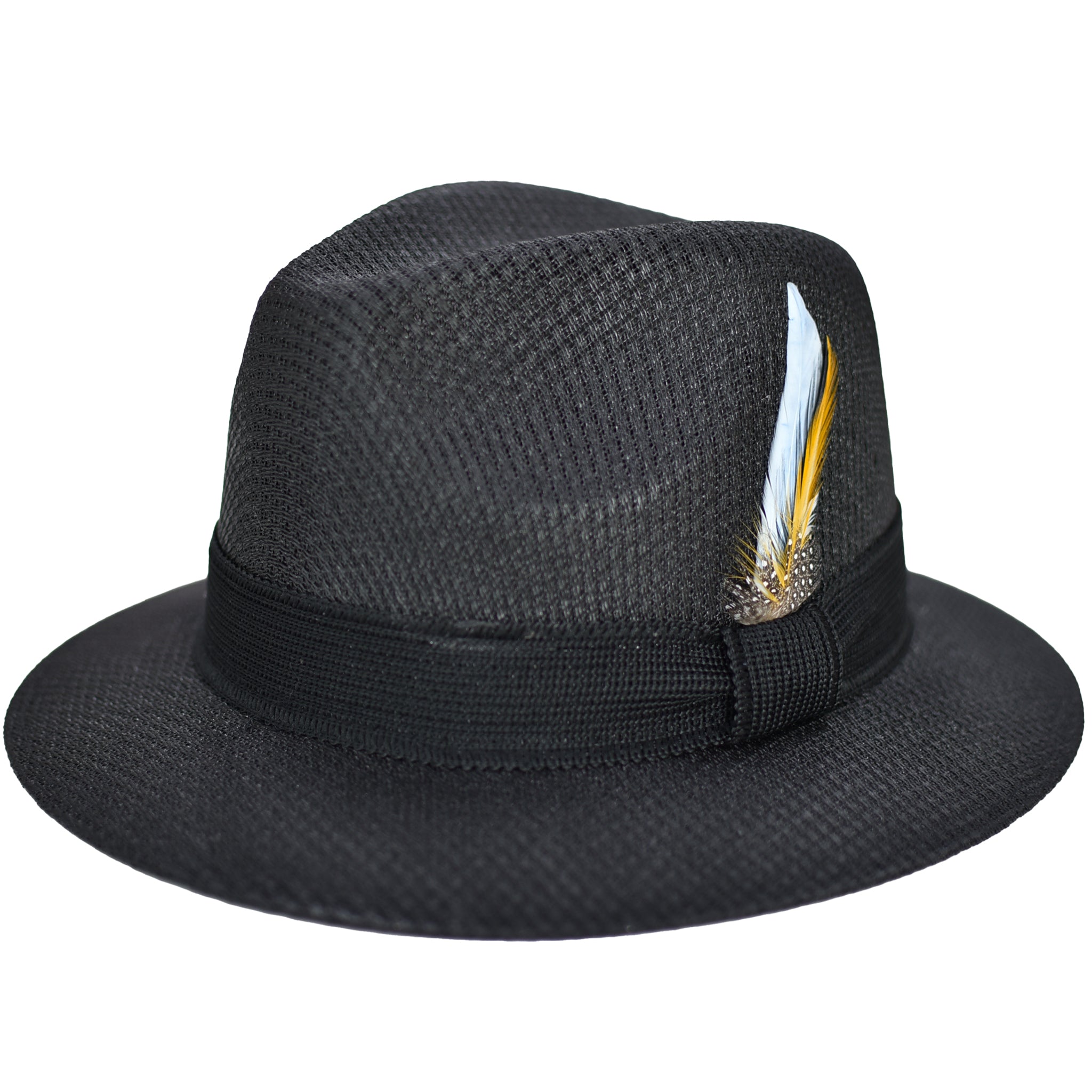 FSIDEA ハットFedora Hat New York Fedora Toyo Pinch Front Hat Men's Hats | Stacyadams.com