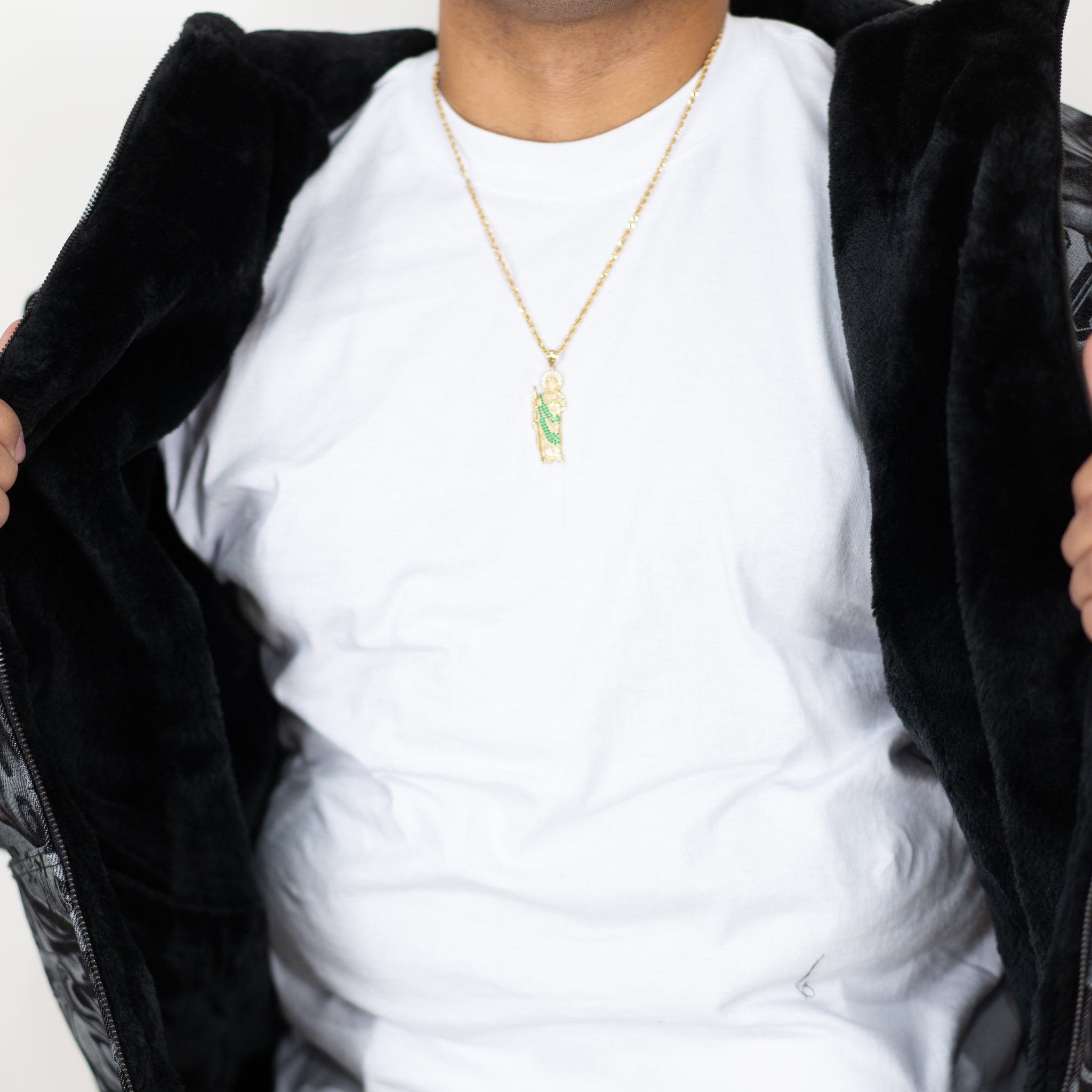 FB County Inked Up Cozy Denim Jacket