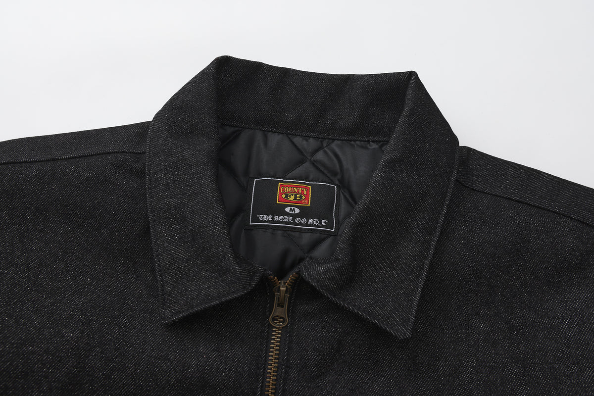 FB County Hard Denim Mechanics Jacket