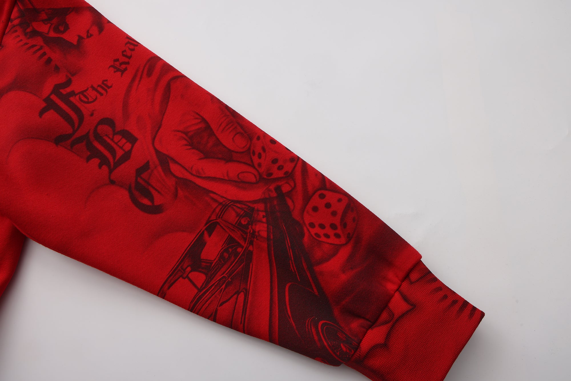 FB County Red Tatted Up Hoodie