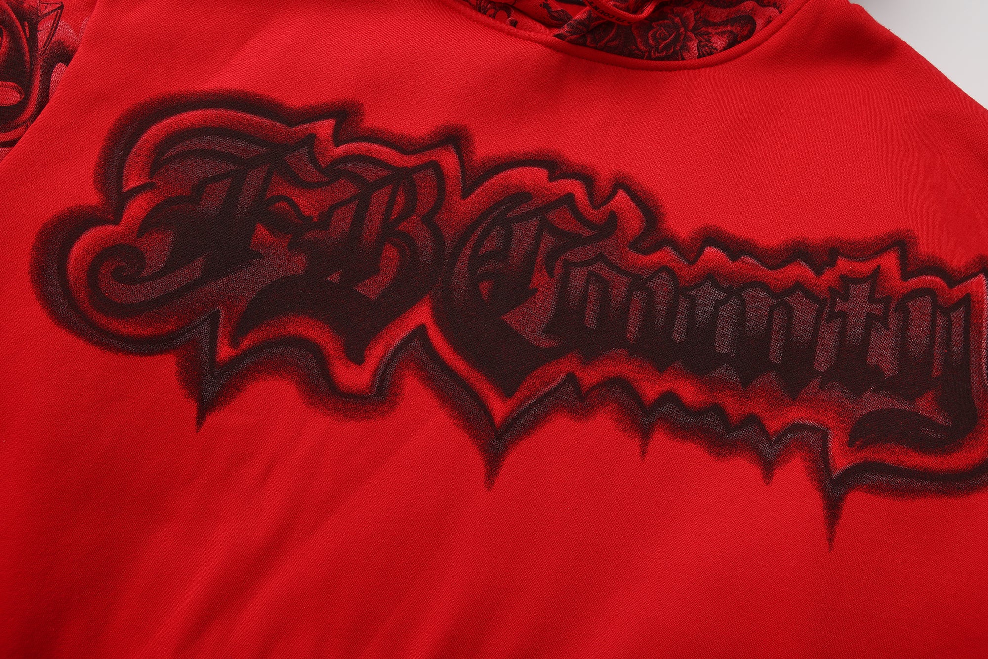 FB County Red Santa'd Up Hoodie