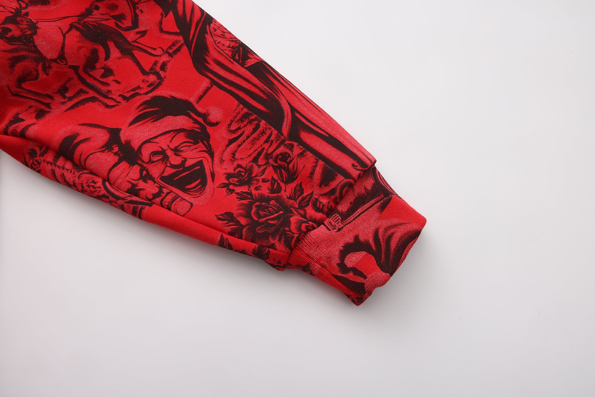 FB County Red Santa'd Up Hoodie