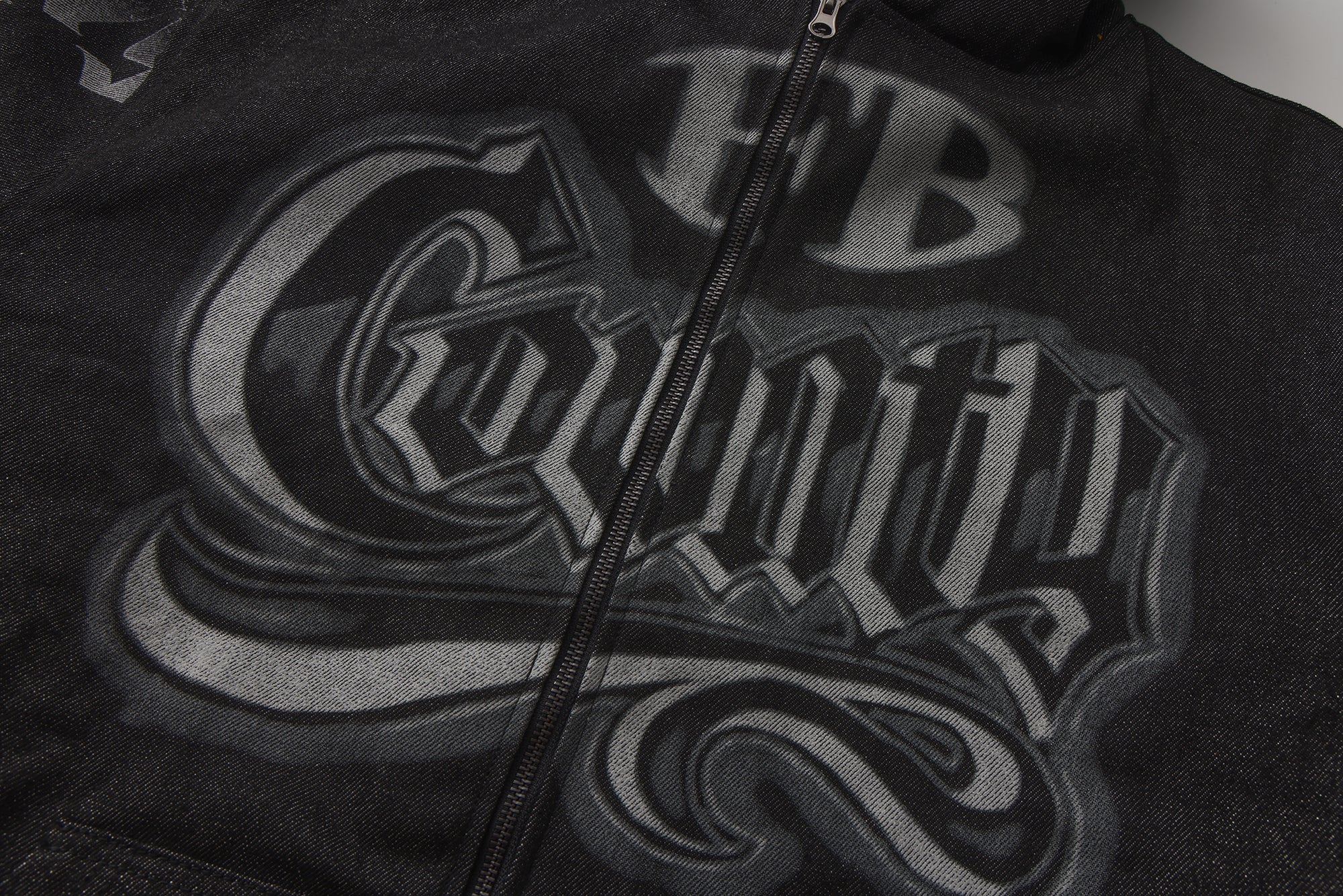 FB County Tatted Up Cozy Denim Jacket