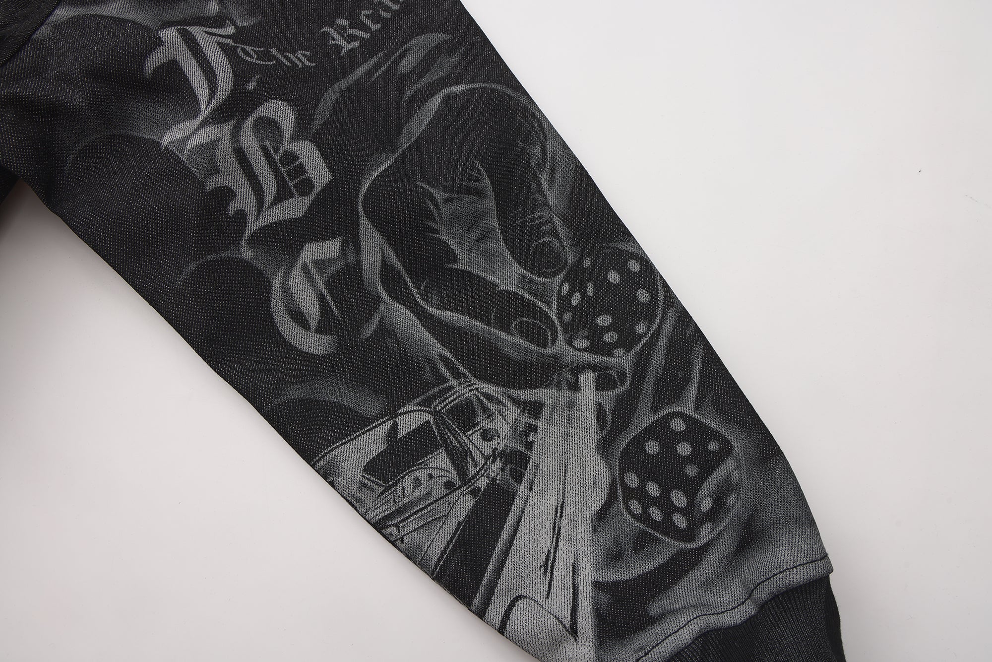 FB County Tatted Up Cozy Denim Jacket