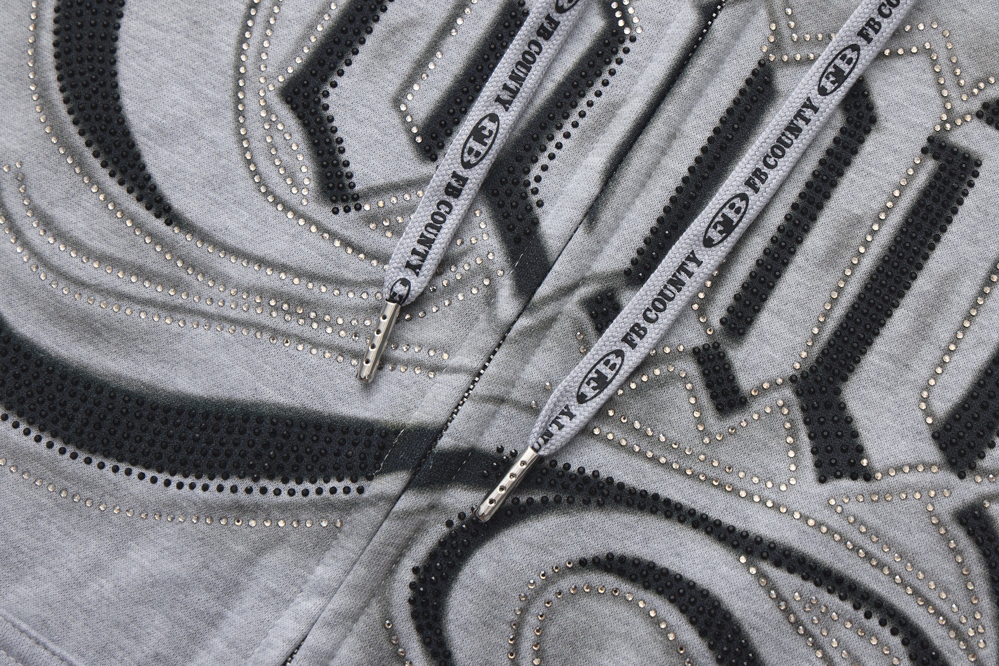 FB County Rhinestone Tatted Up Hoodie