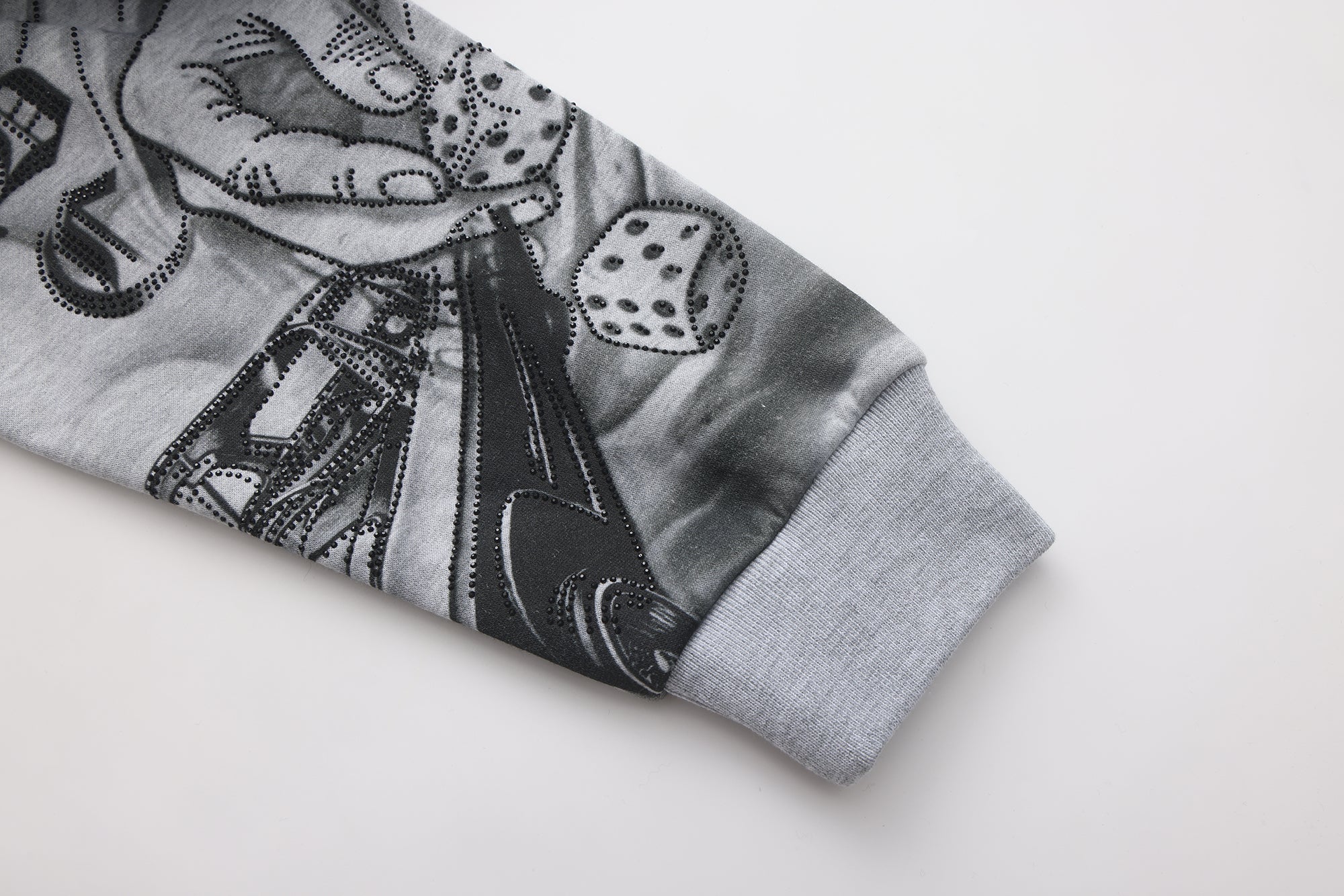 FB County Rhinestone Tatted Up Hoodie