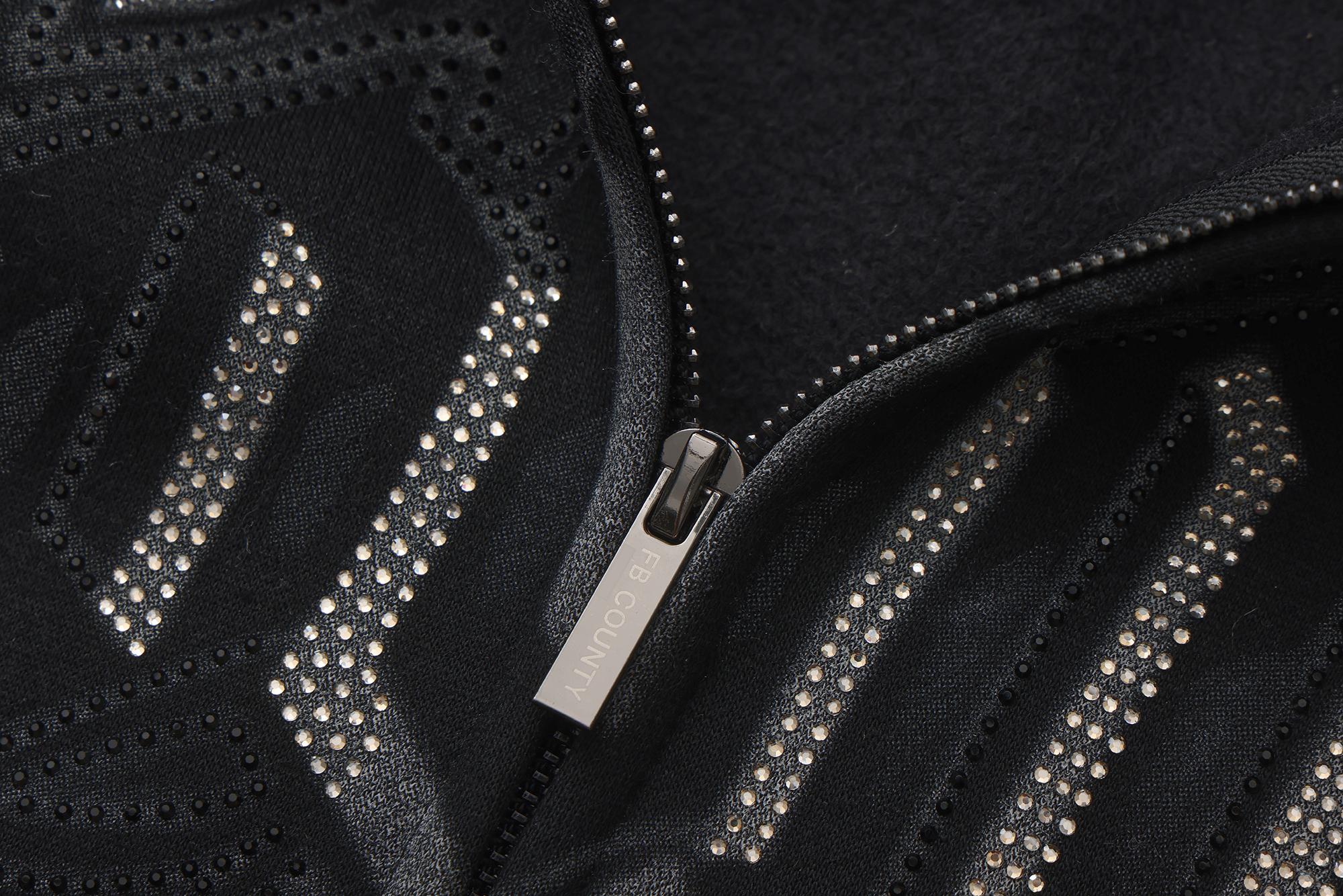 FB County Rhinestone Tatted Up Hoodie