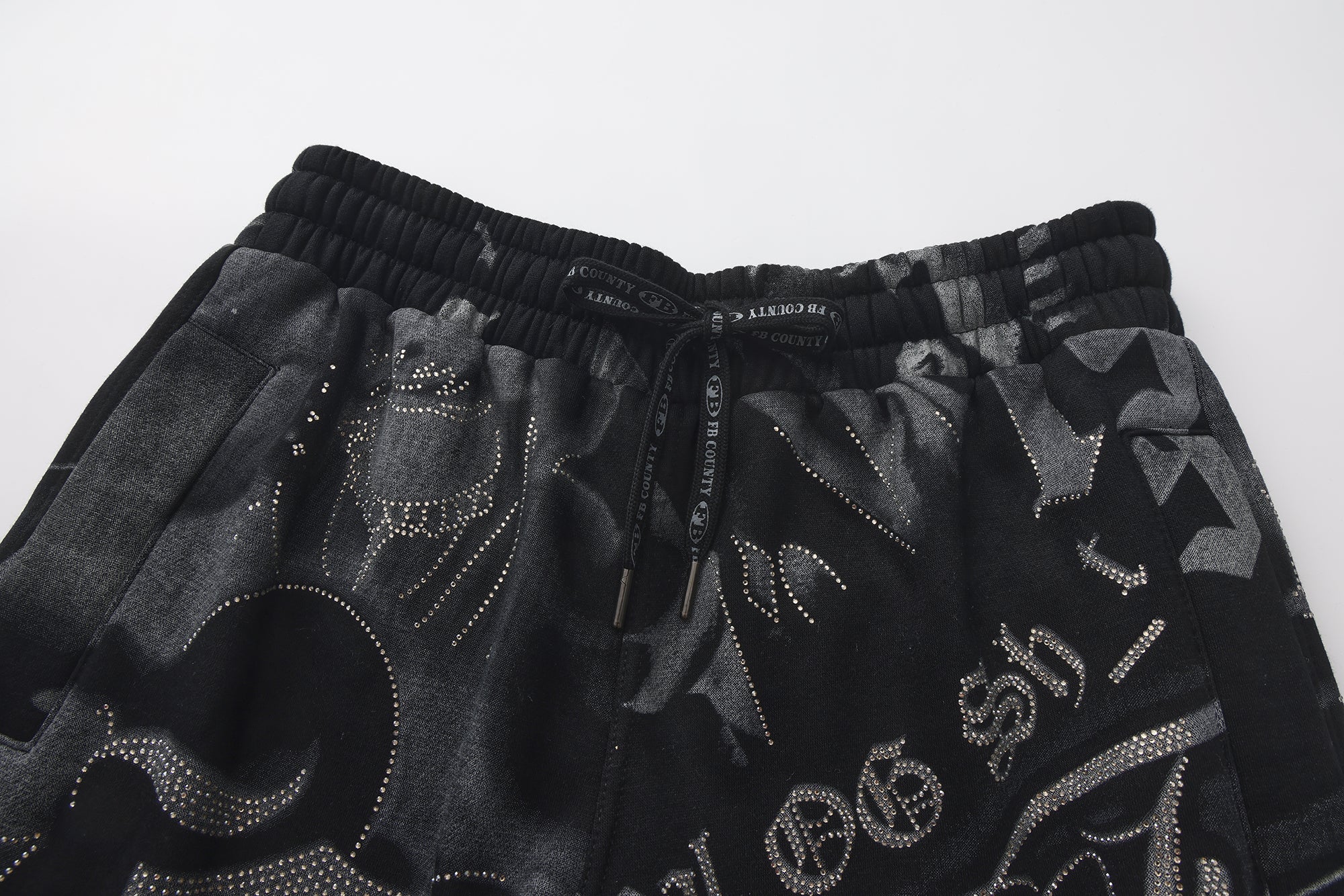 FB County Rhinestone Tatted Up Sweatpant