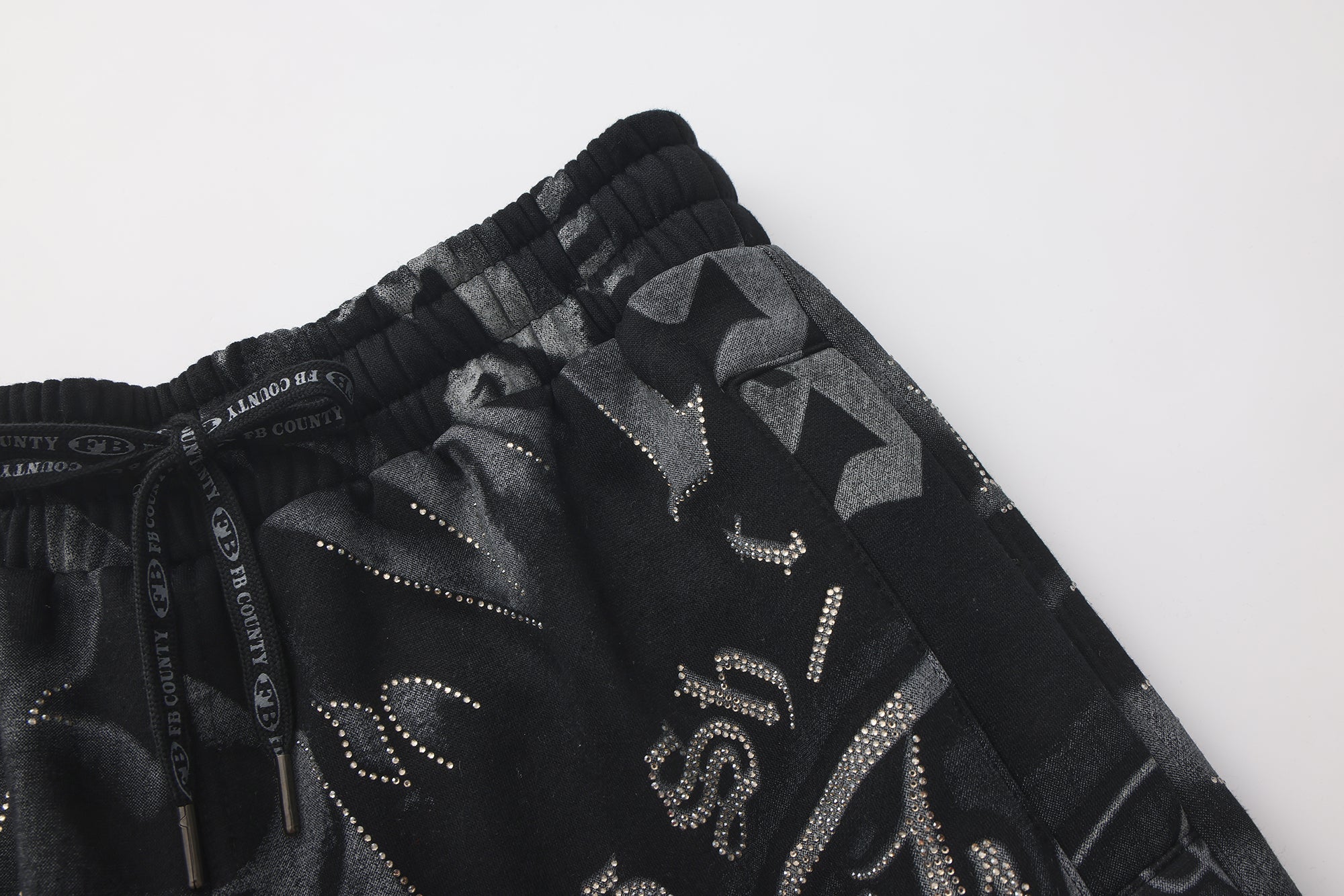 FB County Rhinestone Tatted Up Sweatpant
