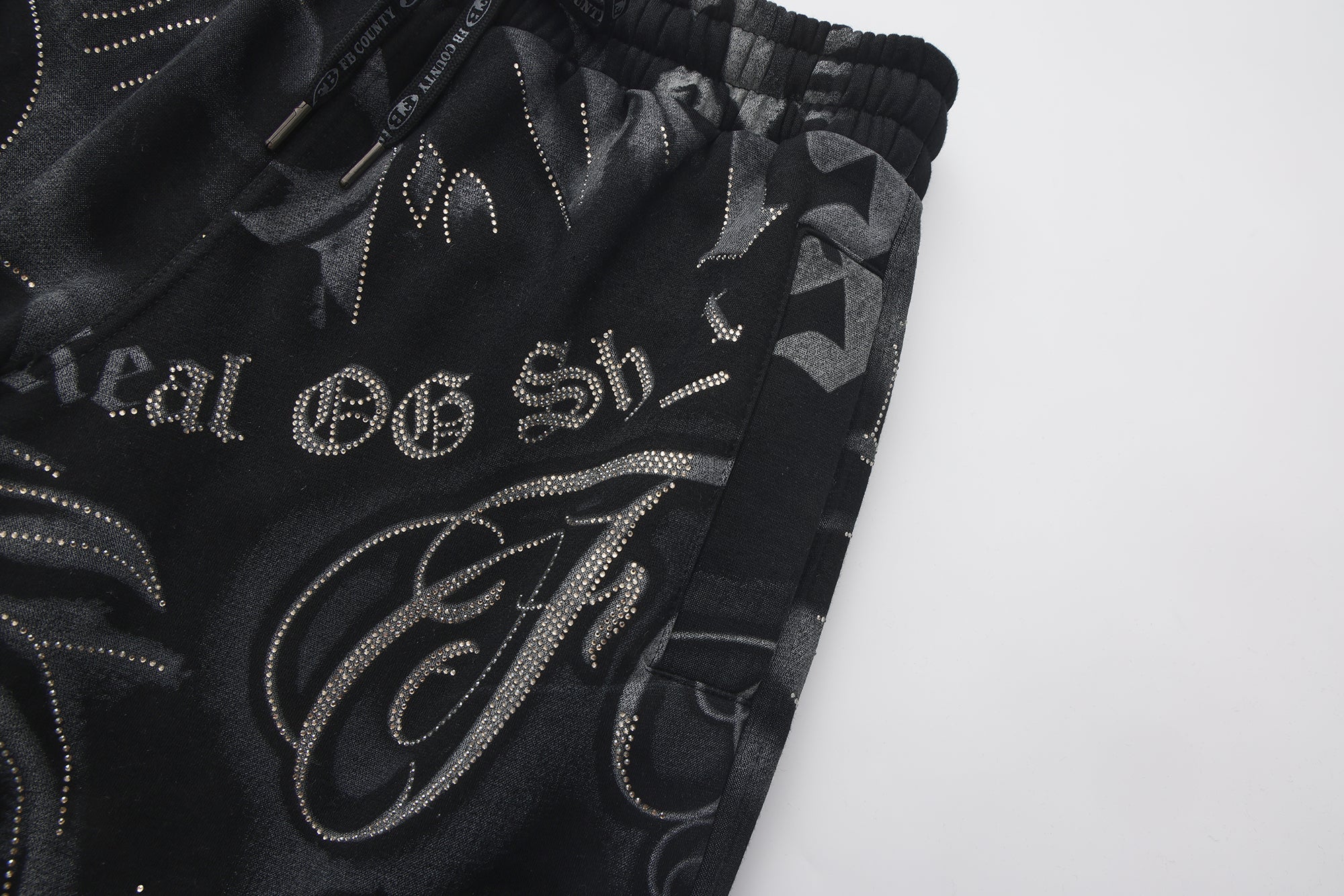 FB County Rhinestone Tatted Up Sweatpant