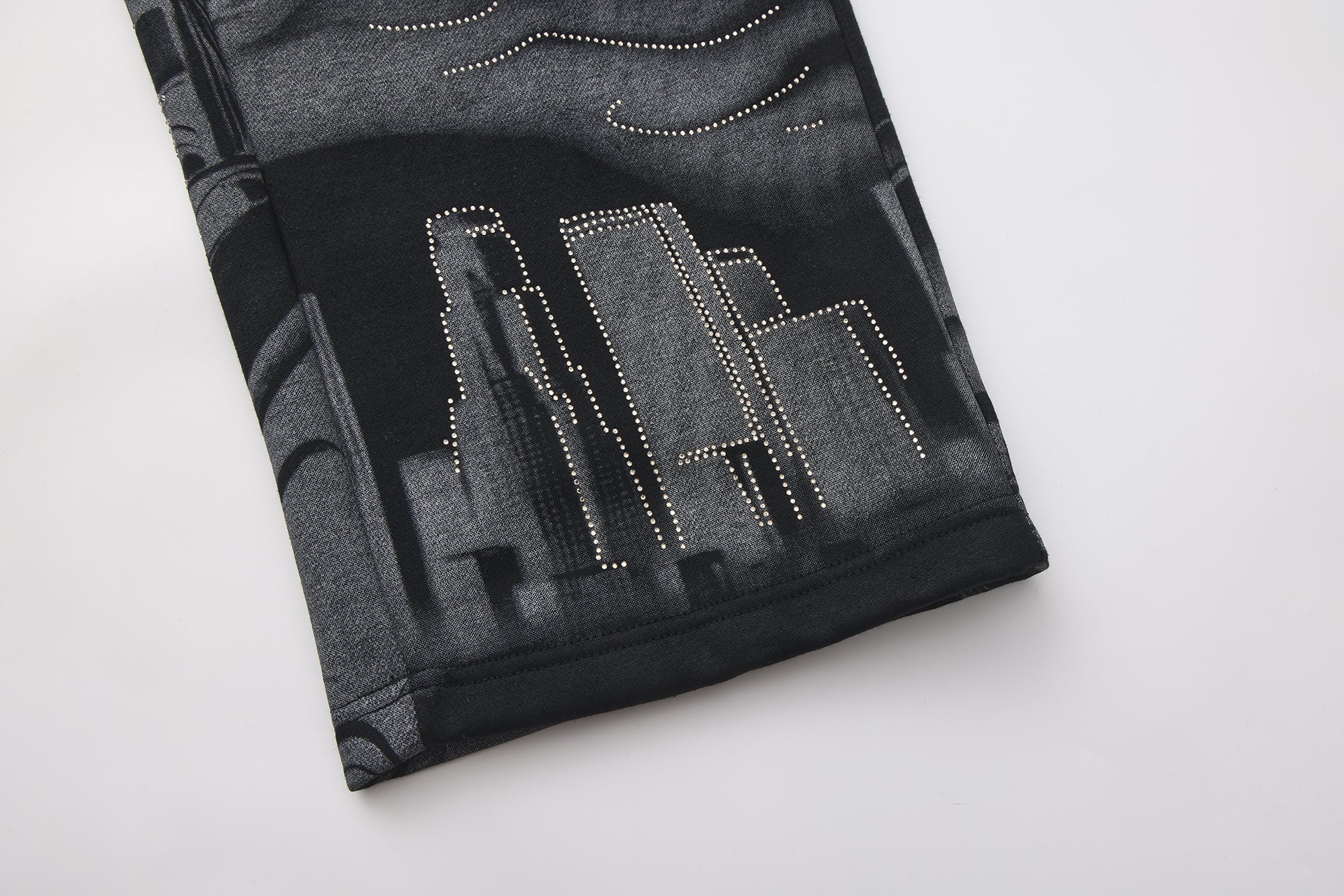 FB County Rhinestone Tatted Up Sweatpant