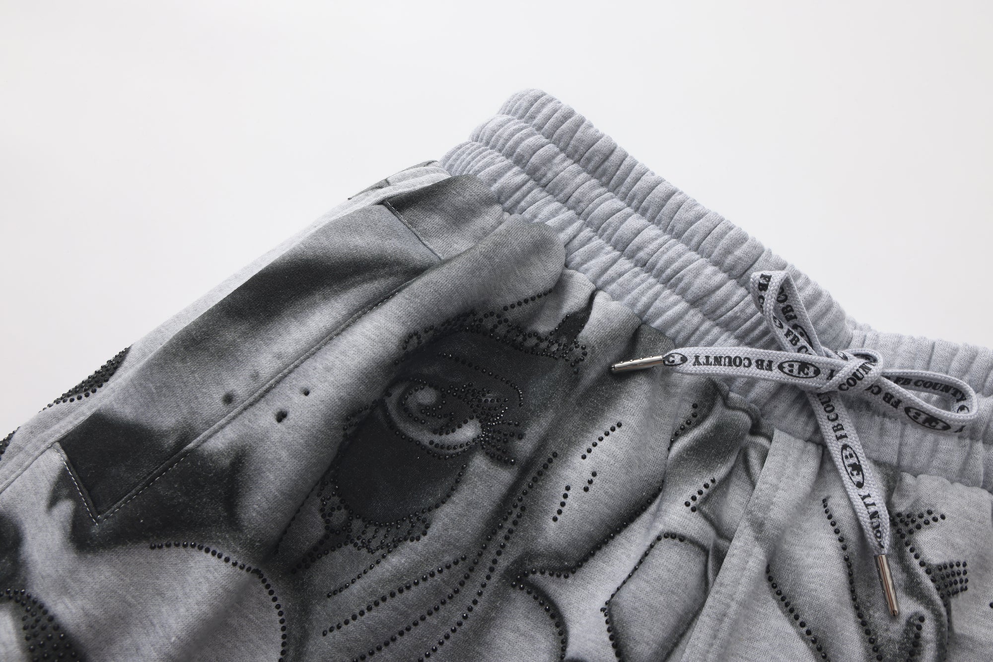 FB County Rhinestone Tatted Up Sweatpant