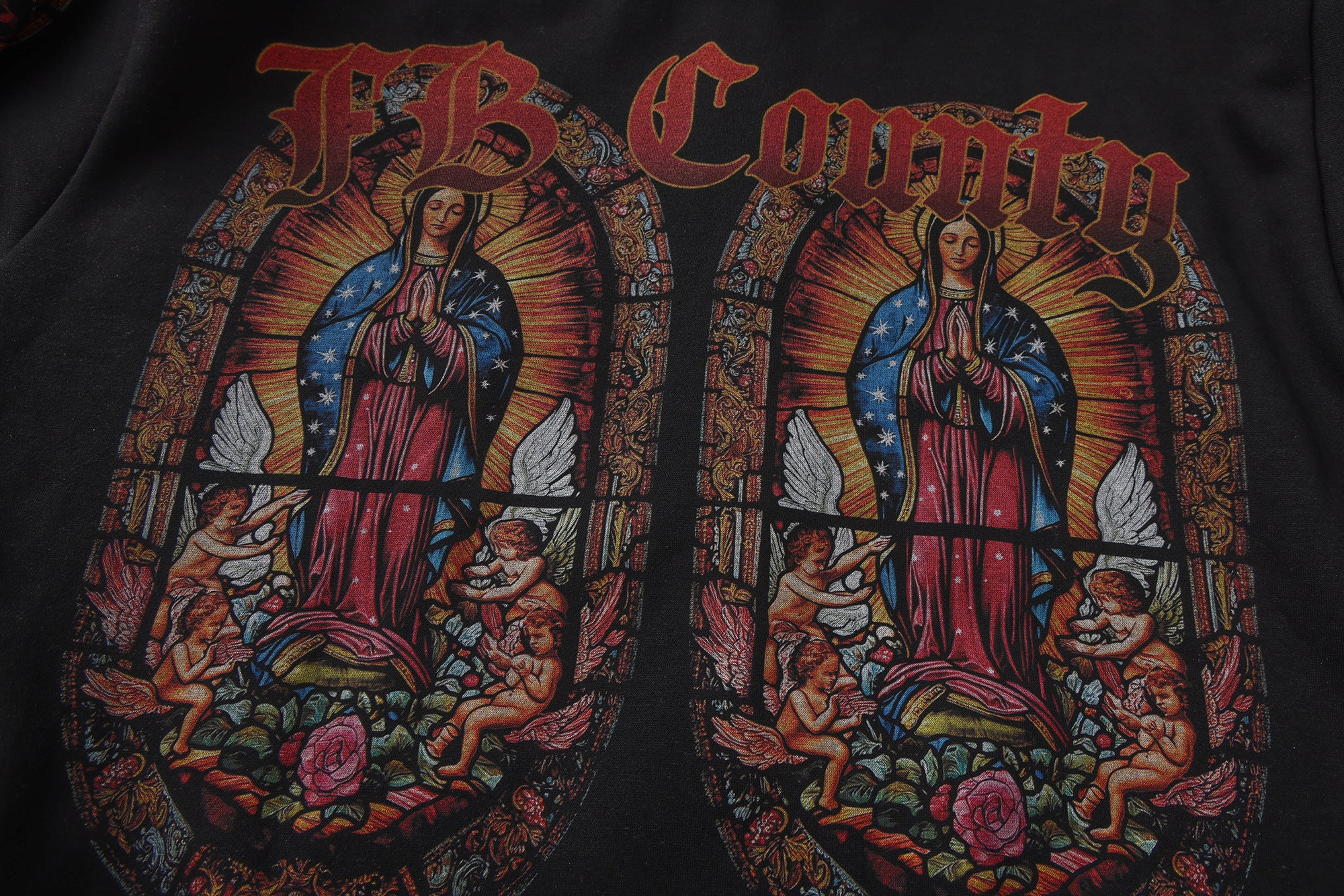 FB County Stain Glass Hoodie