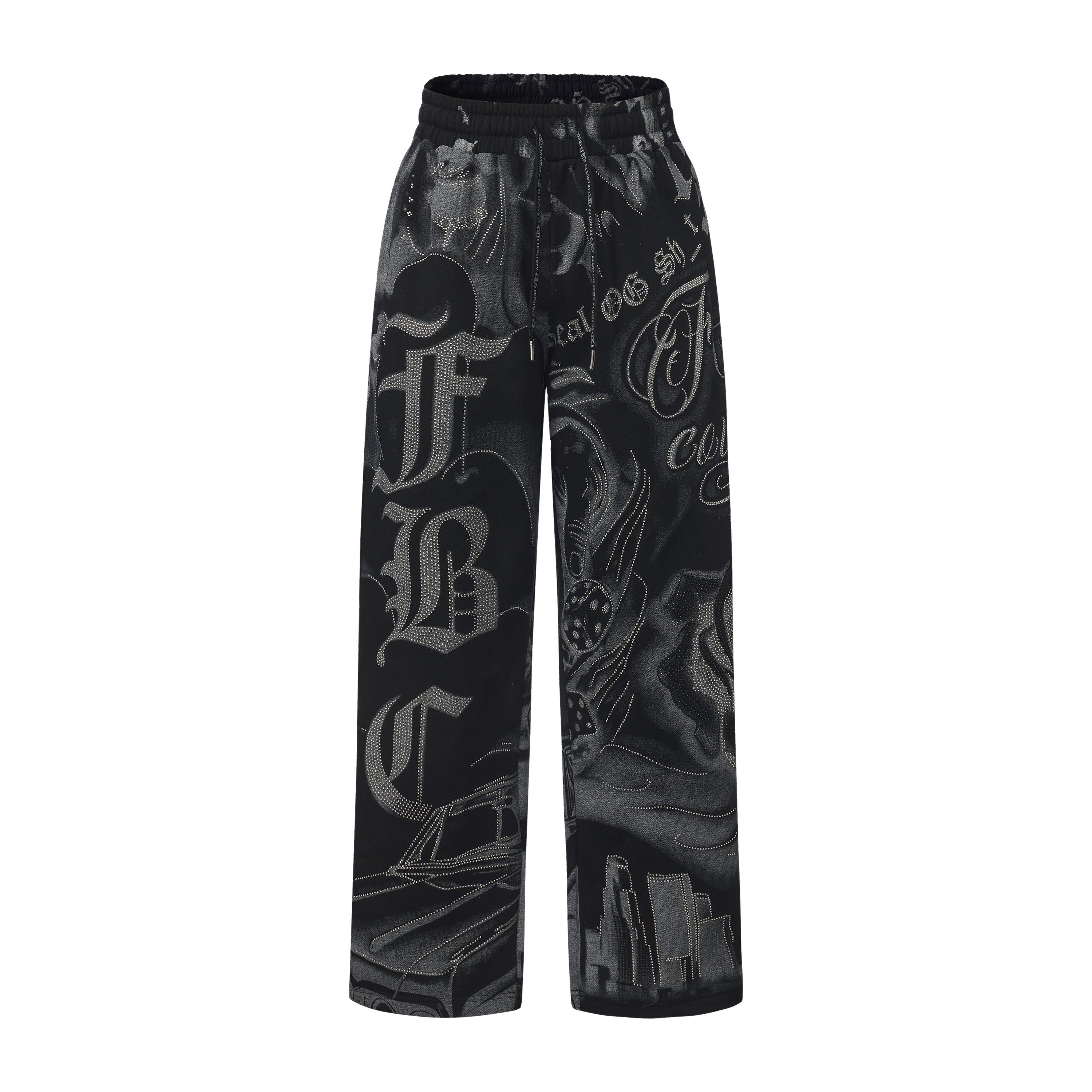 FB County Rhinestone Tatted Up Sweatpant