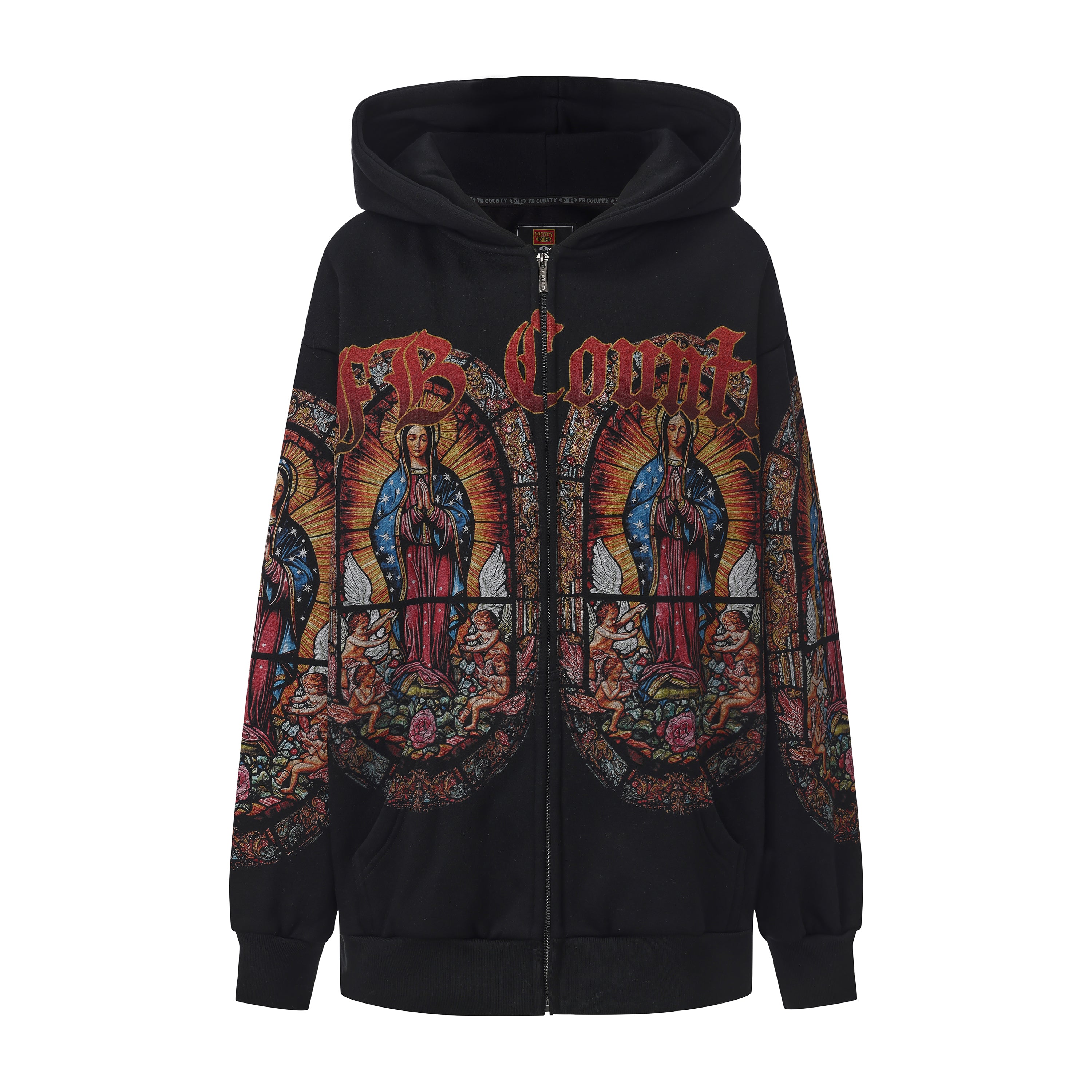 FB County Stain Glass Hoodie