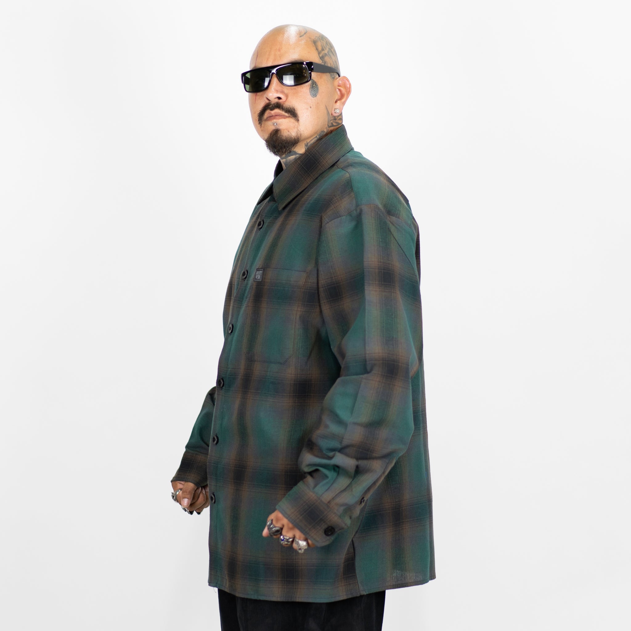 FB County Long Sleeve Checker Flannel Shirt