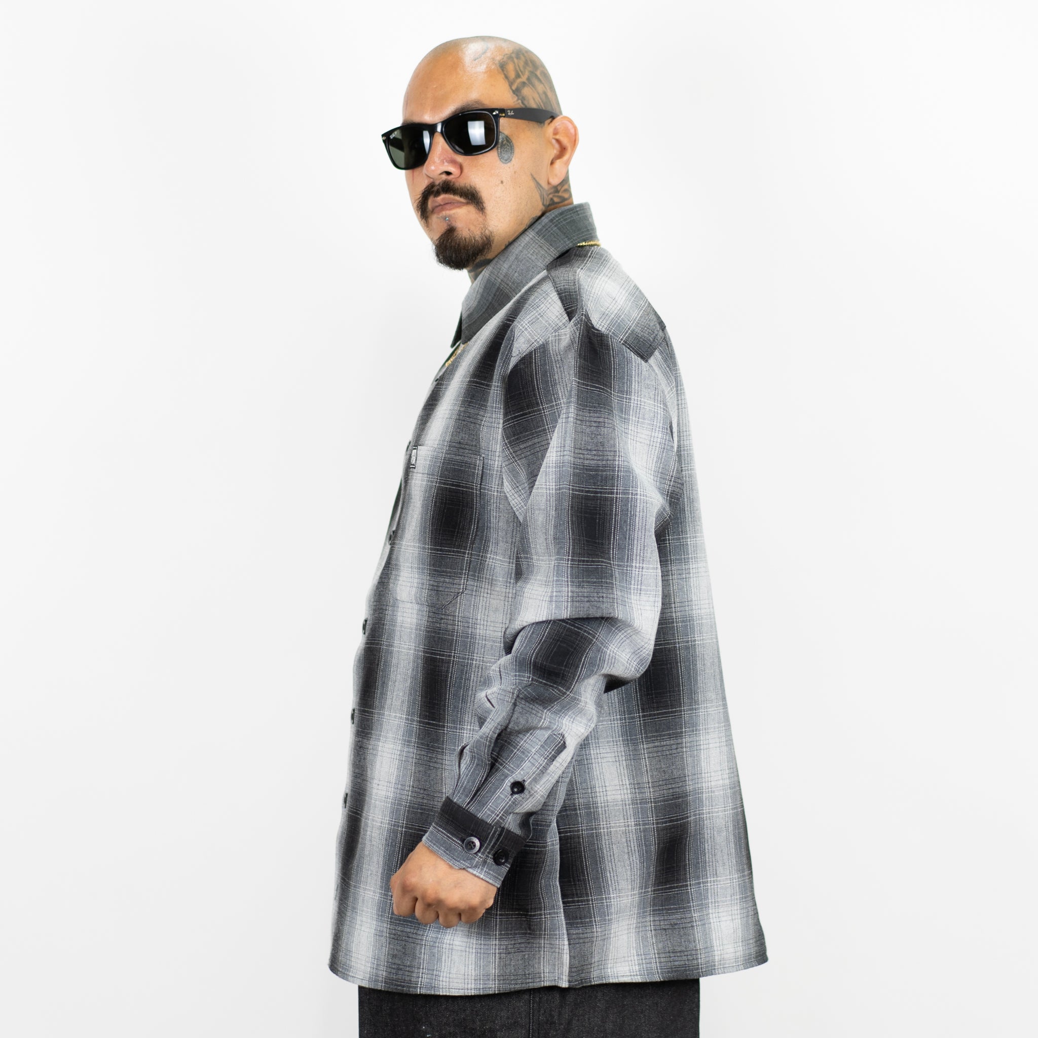 FB County Long Sleeve Checker Flannel Shirt