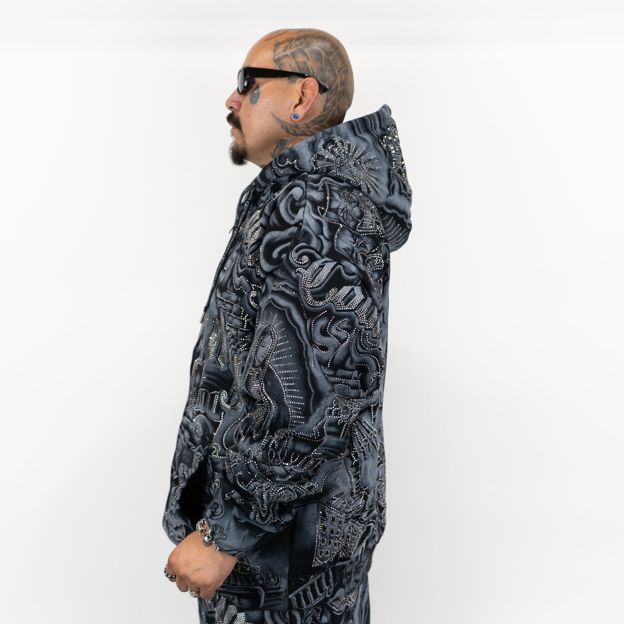 FB County Iced Out Hoodie