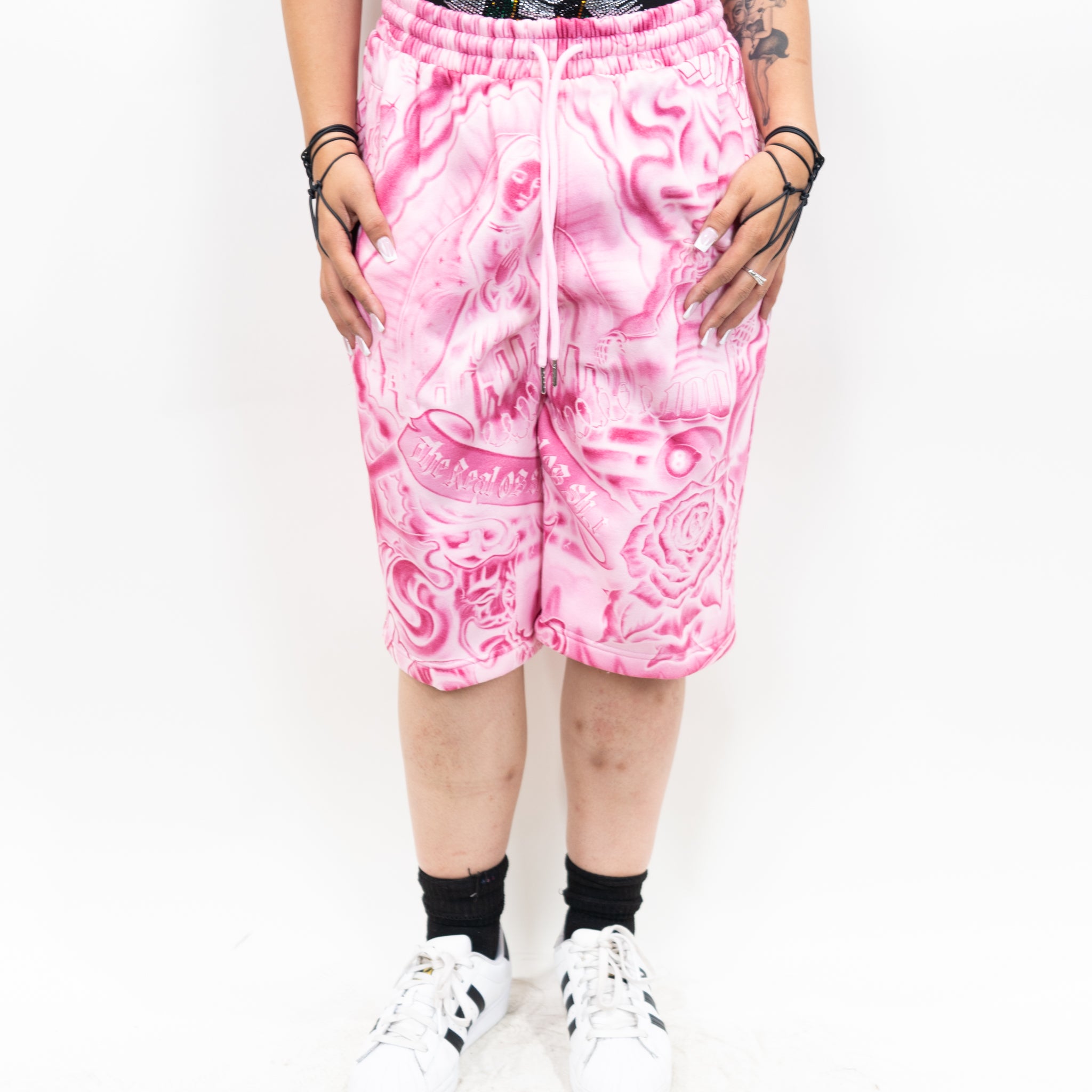 FB County Inked Up Baggy Fleece Shorts