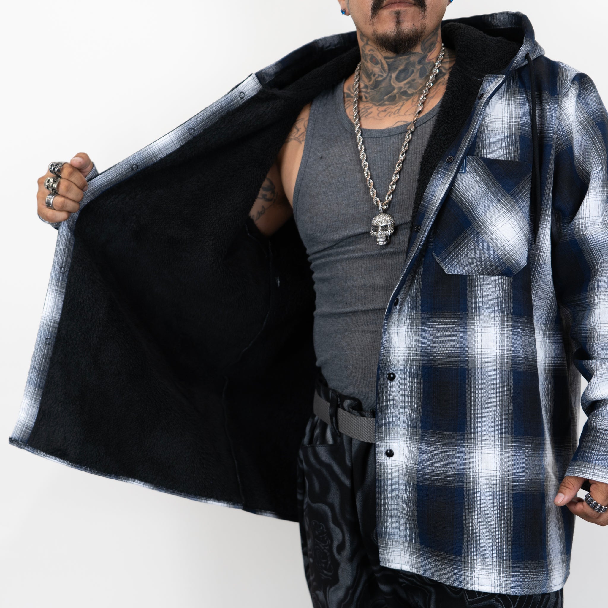 FB County Sherpa Flannel Hooded Jacket