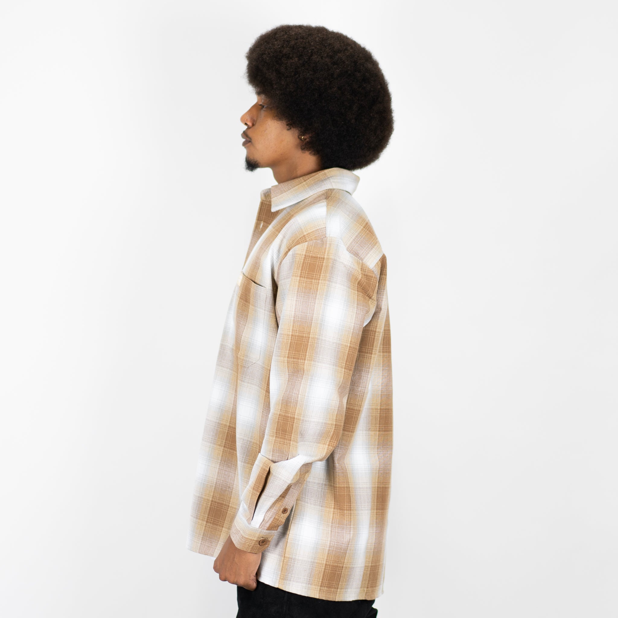 FB County Long Sleeve Checker Flannel Shirt