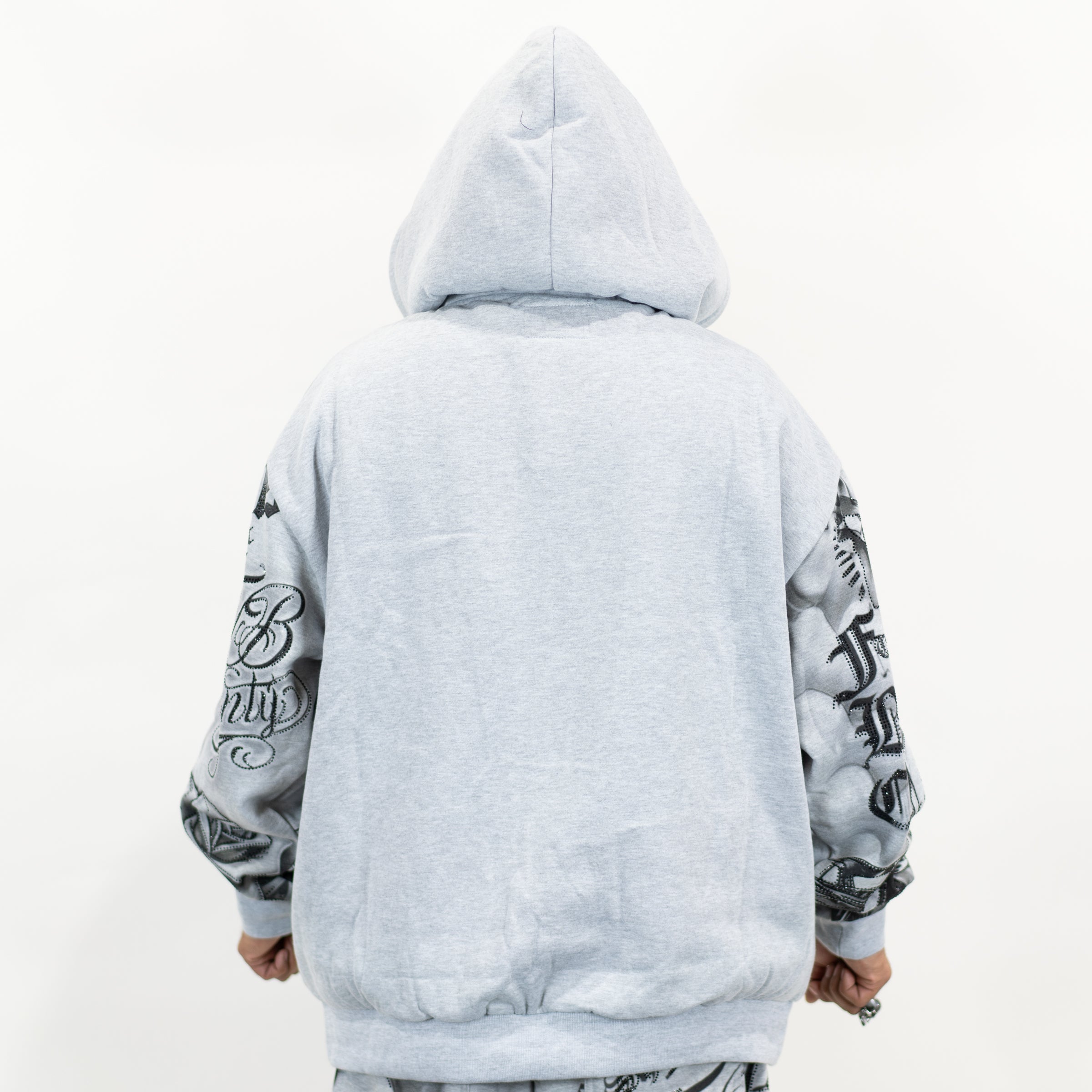 FB County Rhinestone Tatted Up Hoodie