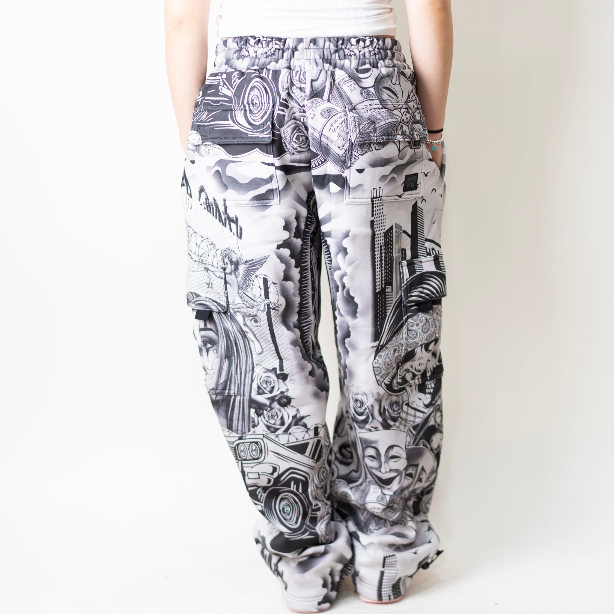FB County Tatted Graffiti Sweatpant