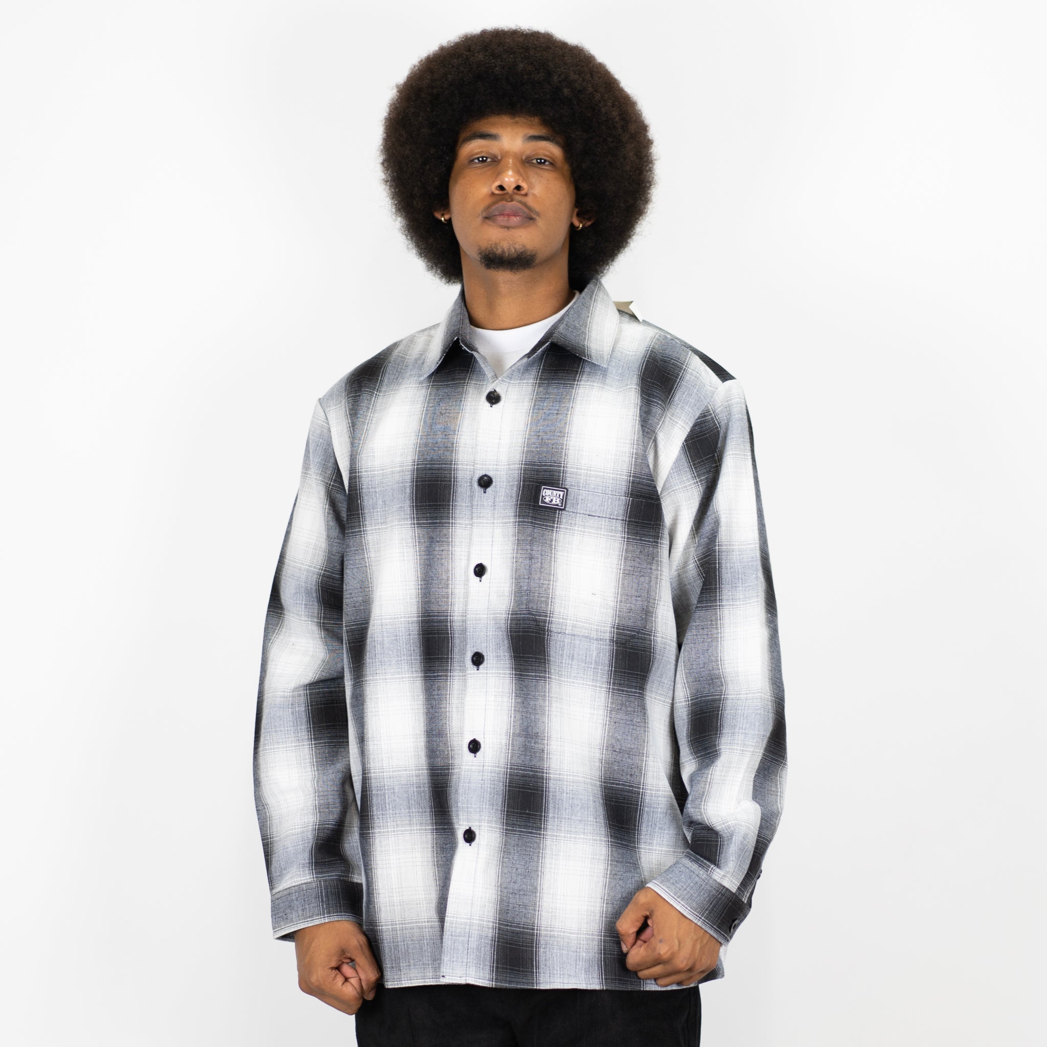 FB County Long Sleeve Checker Flannel Shirt