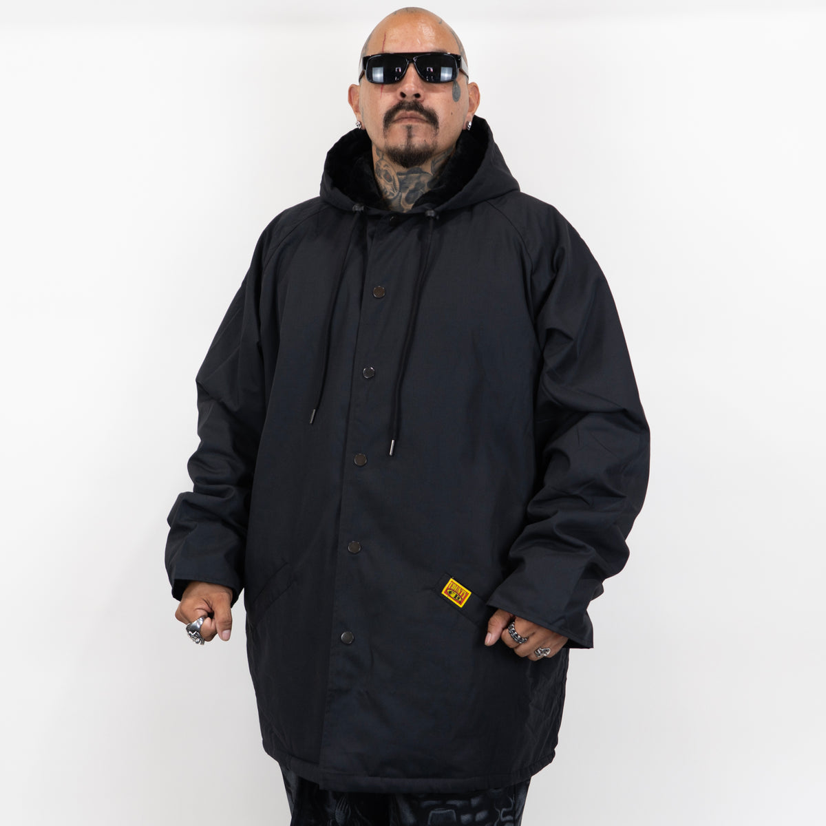 FB County Hooded Lined Windbreaker Coat