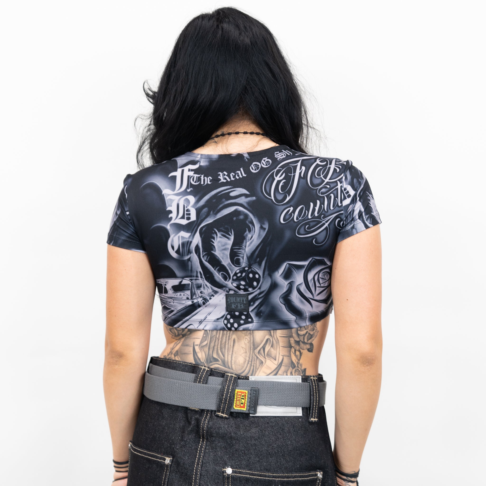 FB County Twist Front Crop Top