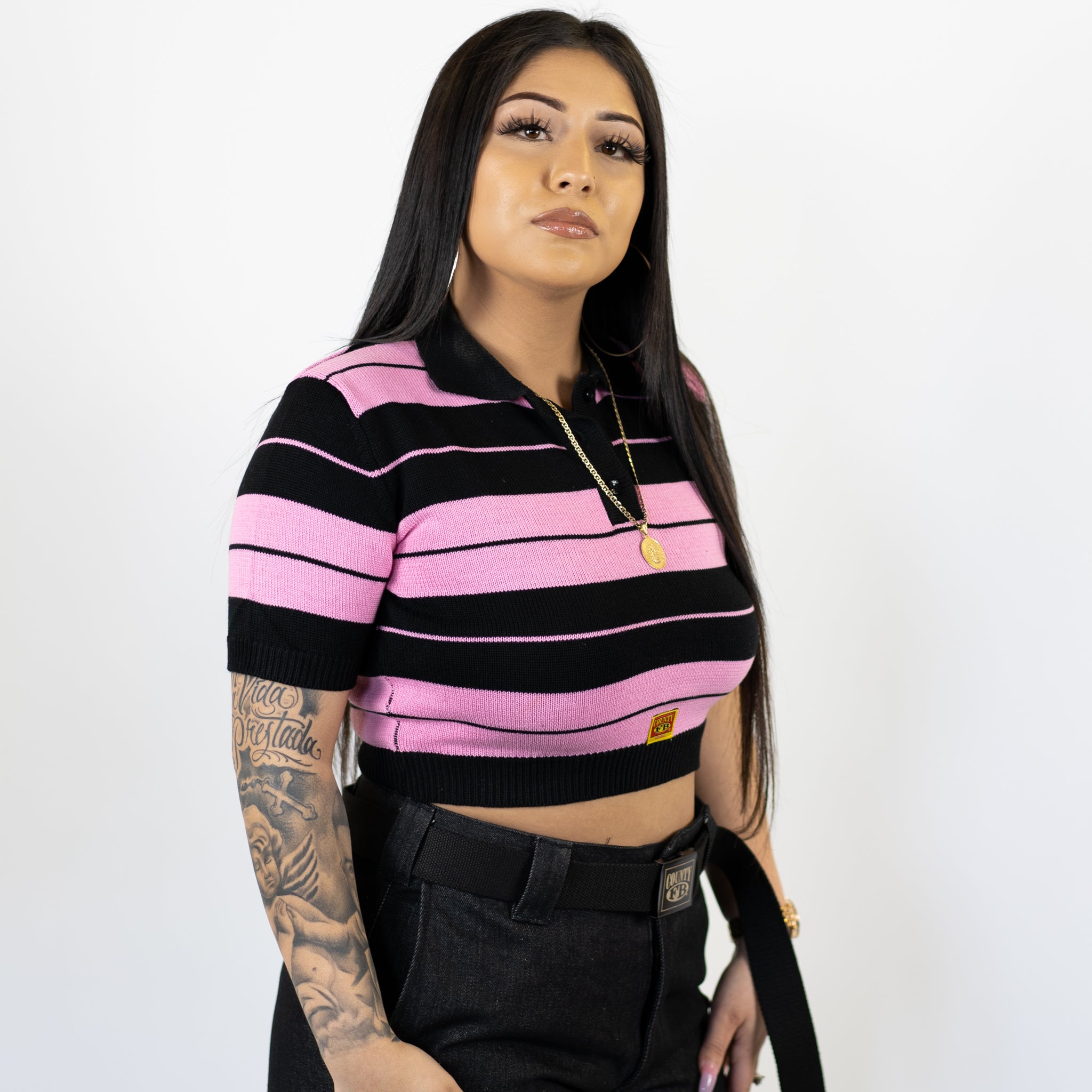 FB County Charlie Brown Crop Top