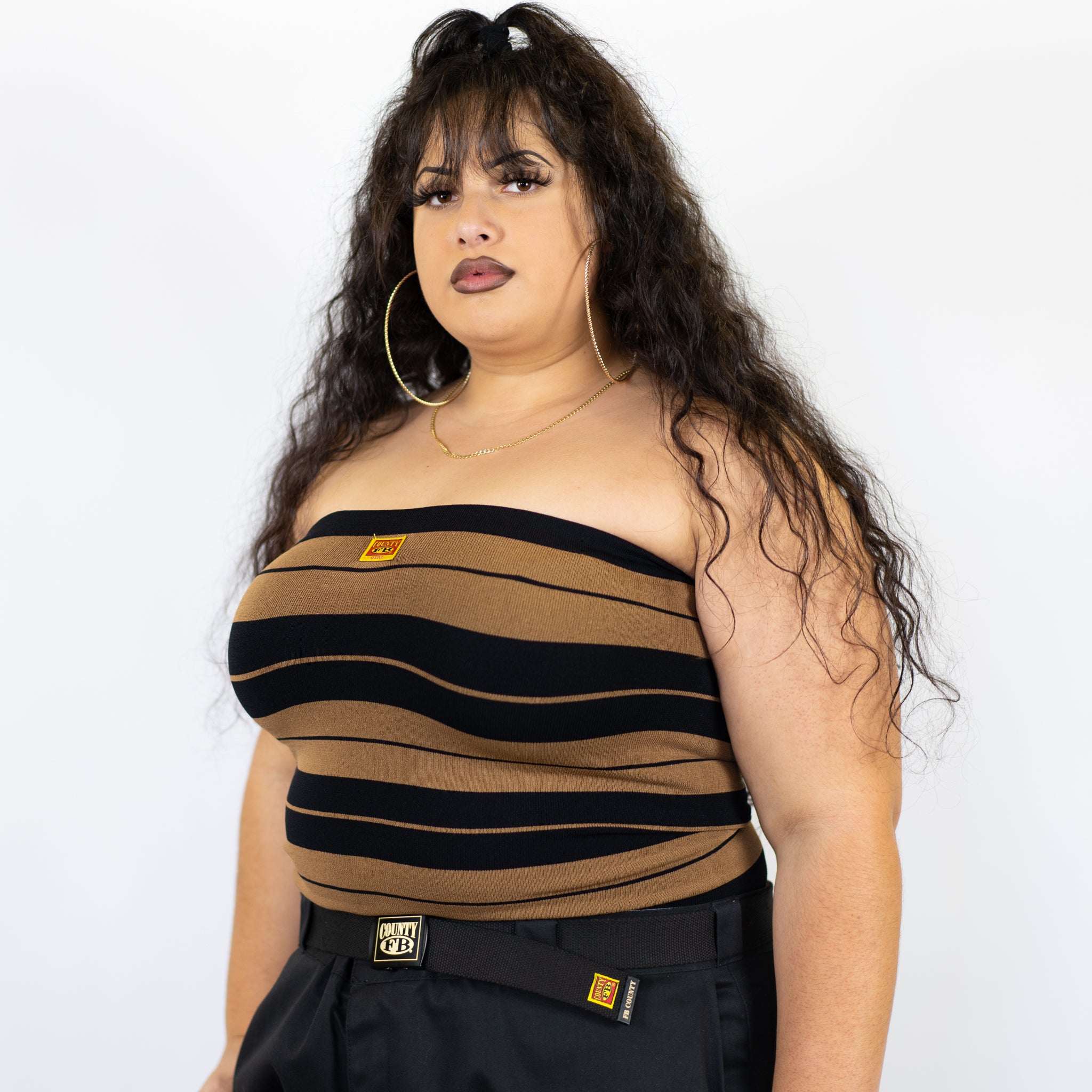 FB County Charlie Brown Tube Top