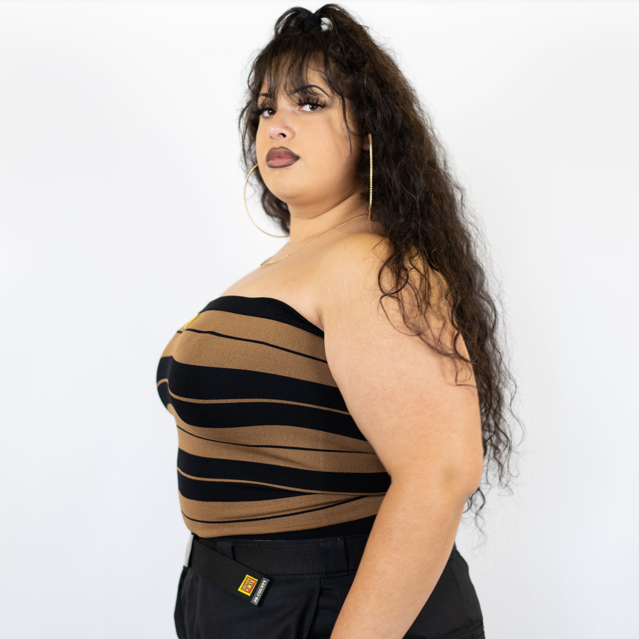 FB County Charlie Brown Tube Top