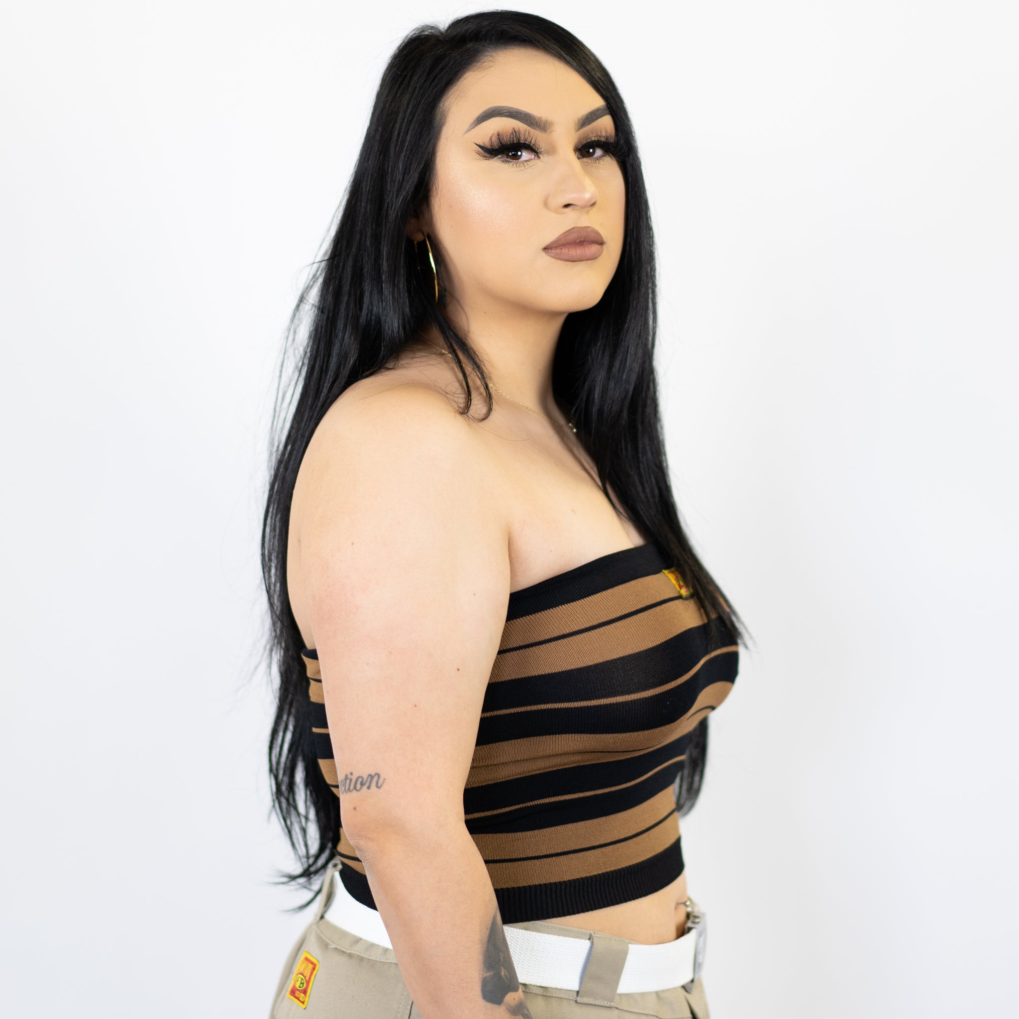 FB County Charlie Brown Tube Top