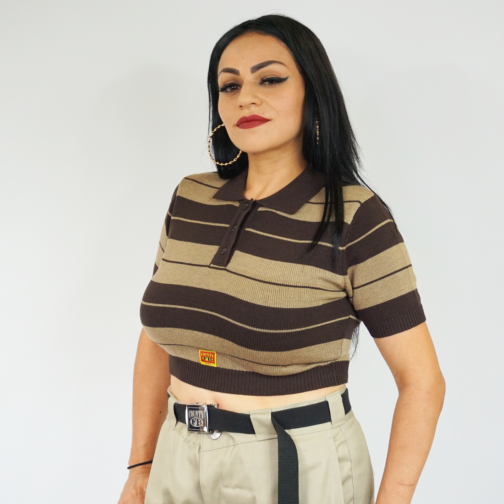 FB County Charlie Brown Crop Top