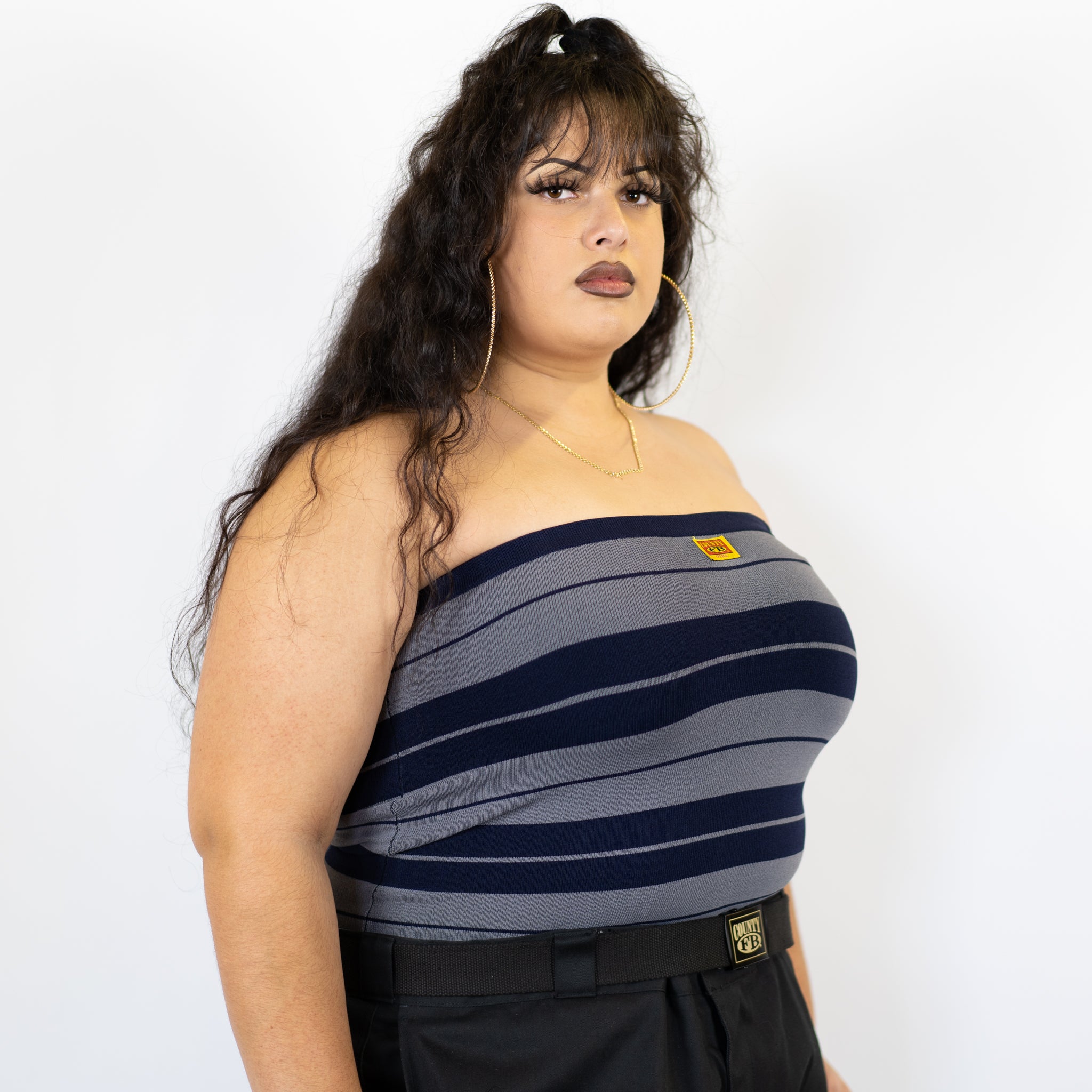 FB County Charlie Brown Tube Top