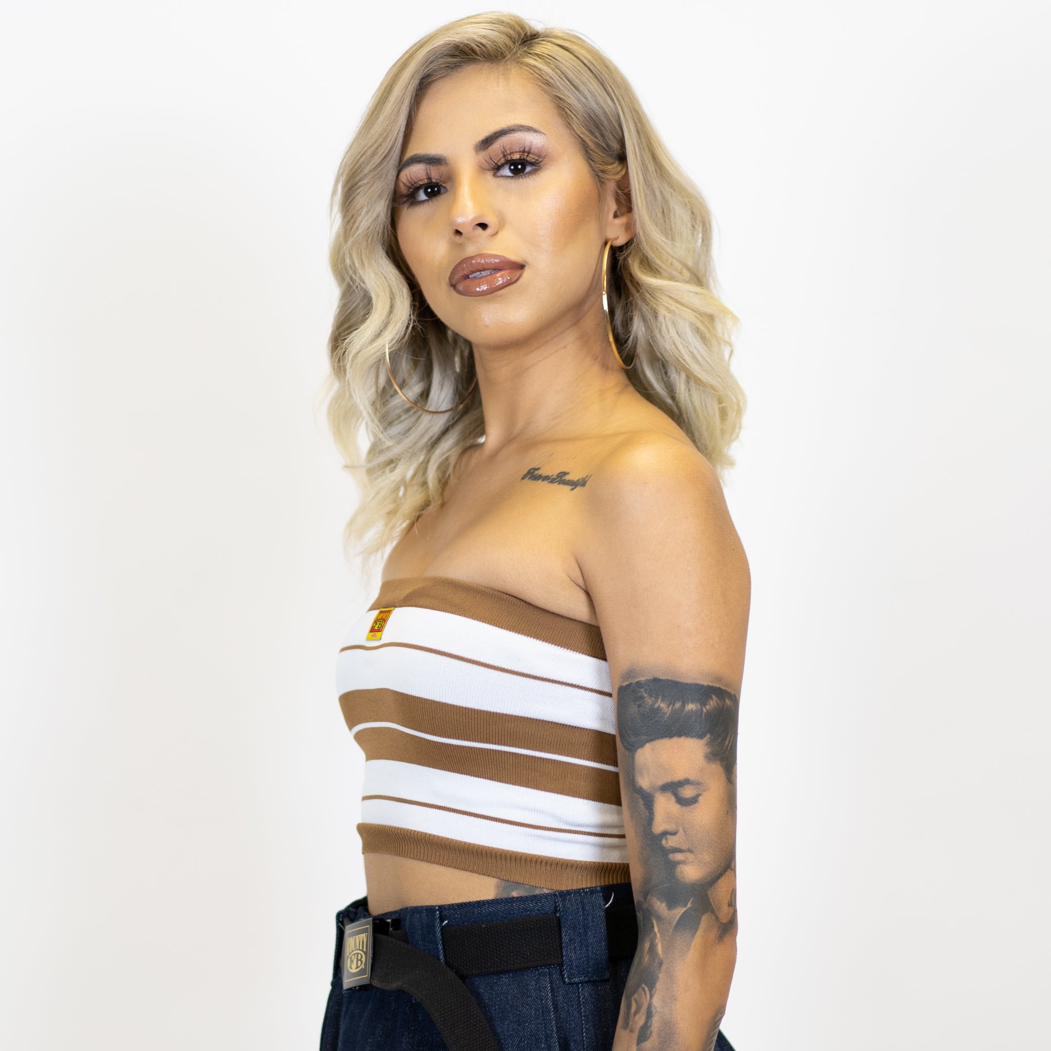 FB County Charlie Brown Tube Top