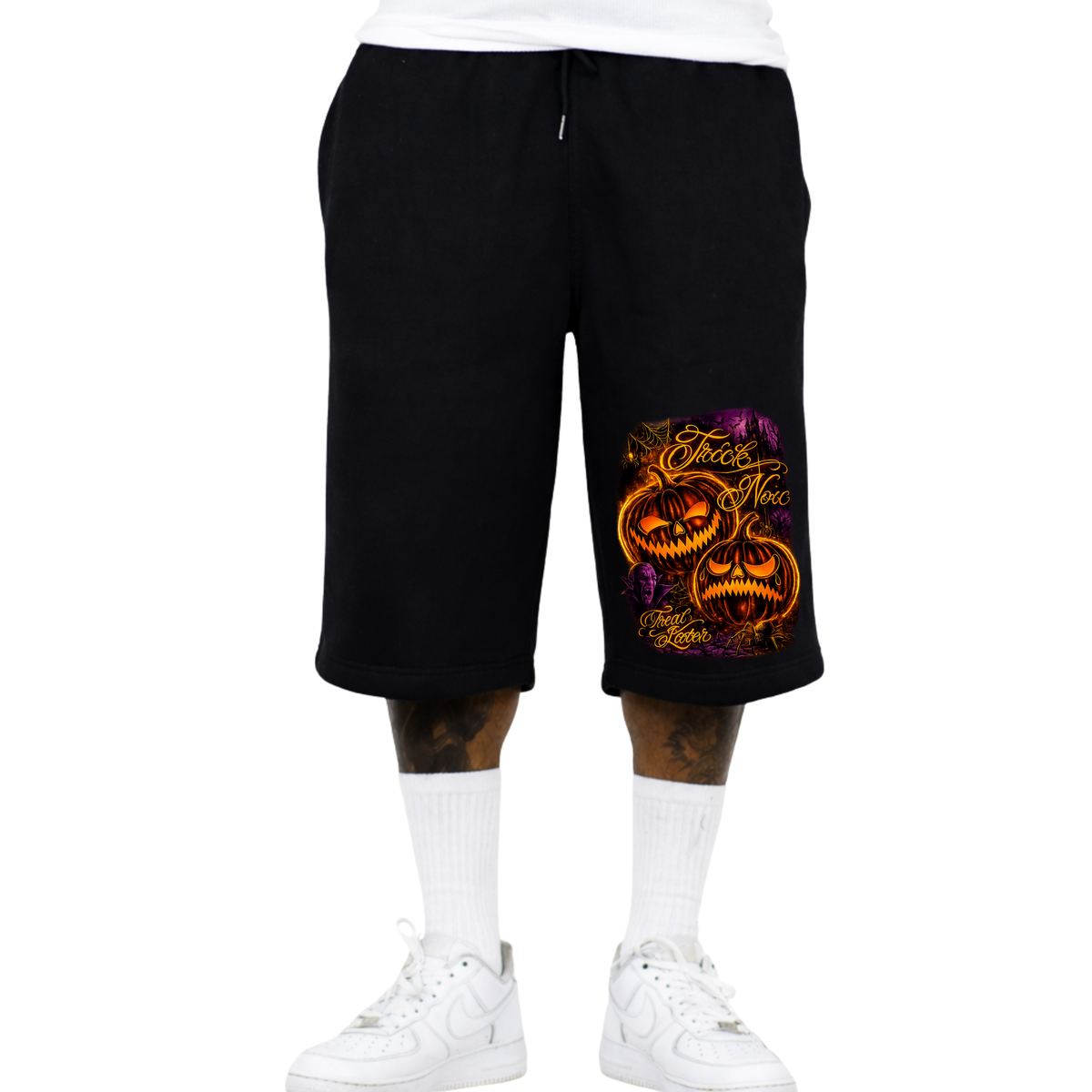 FB County Heavyweight Halloween Baggy Fleece Shorts