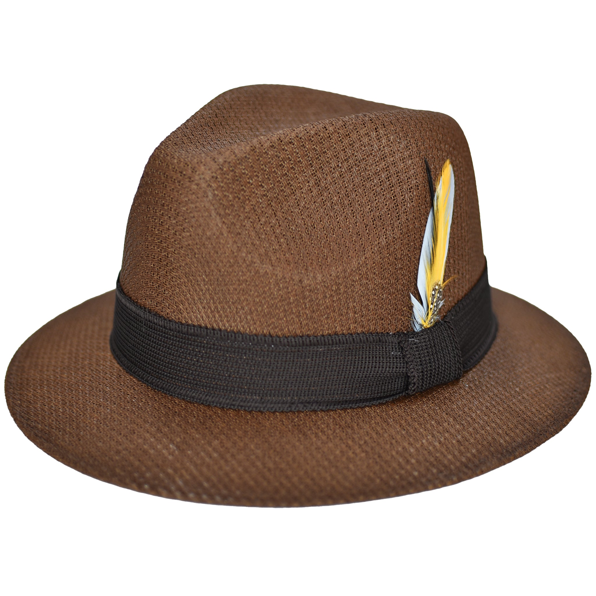 FB County Fedora Hat - Solid Band