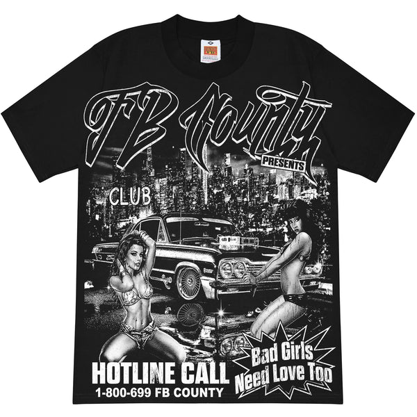 FB County Bad Girls Heavy Hard T-Shirt