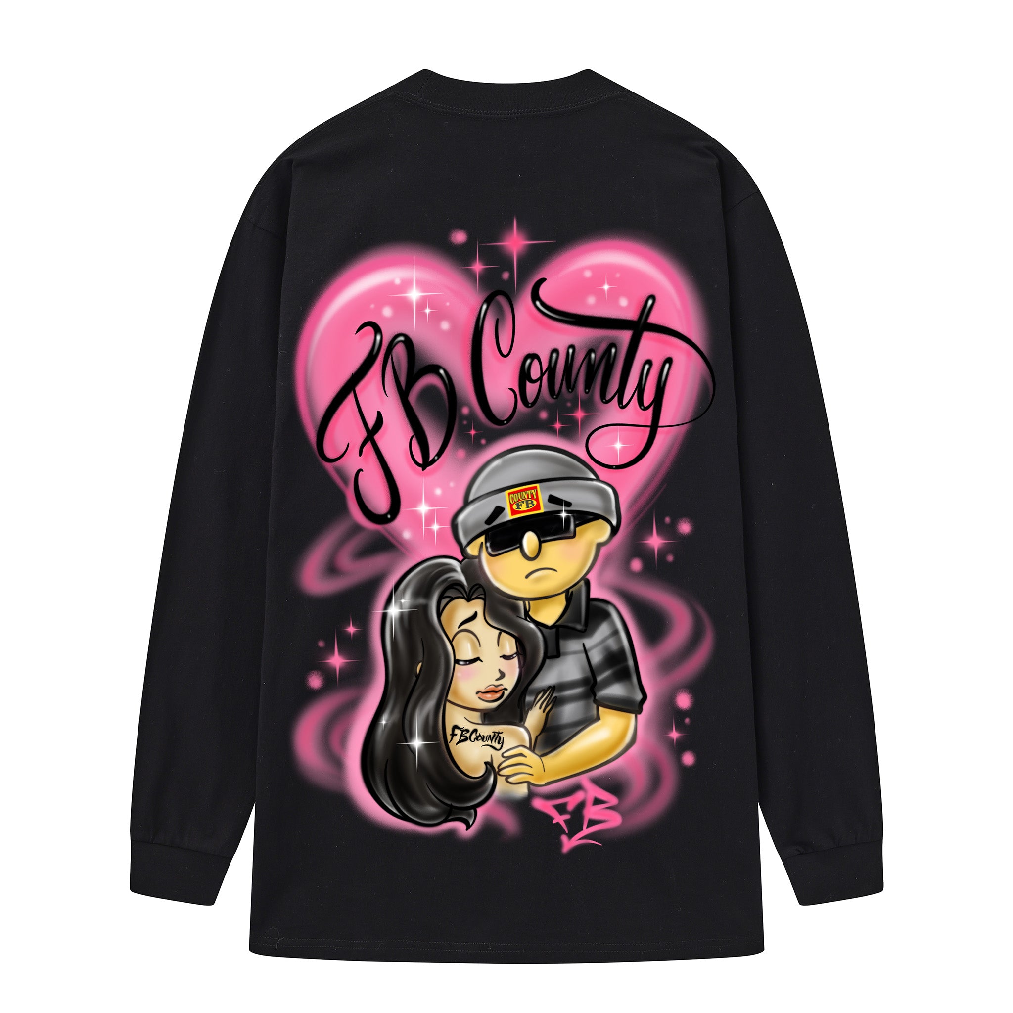 FB County Graphic Long Sleeve Tee