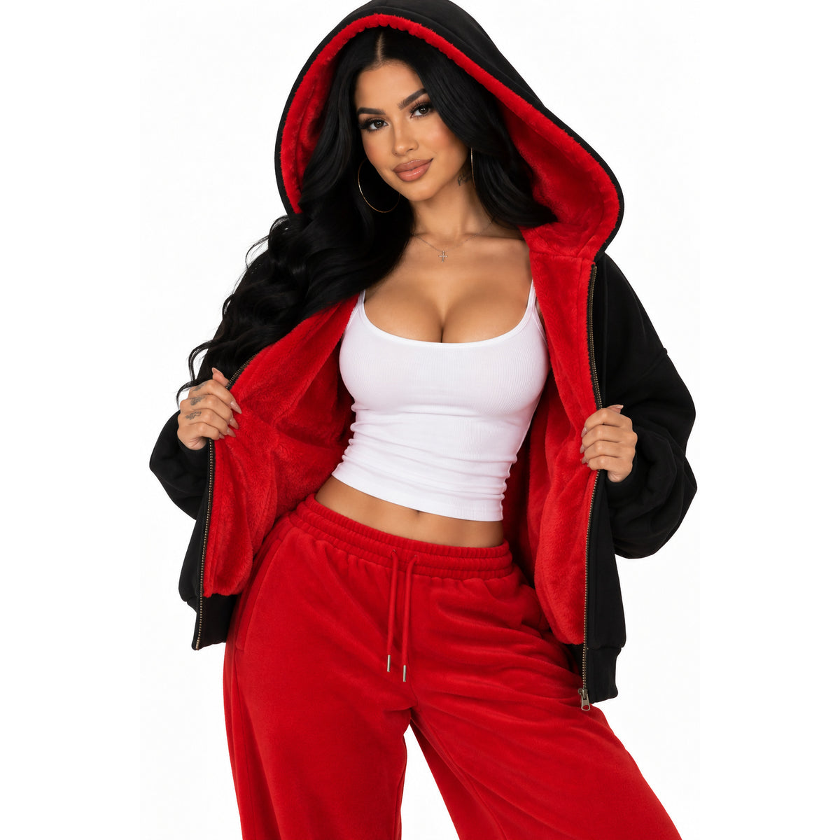 FB County Heavyweight Cozy Zip-Up Hoodie