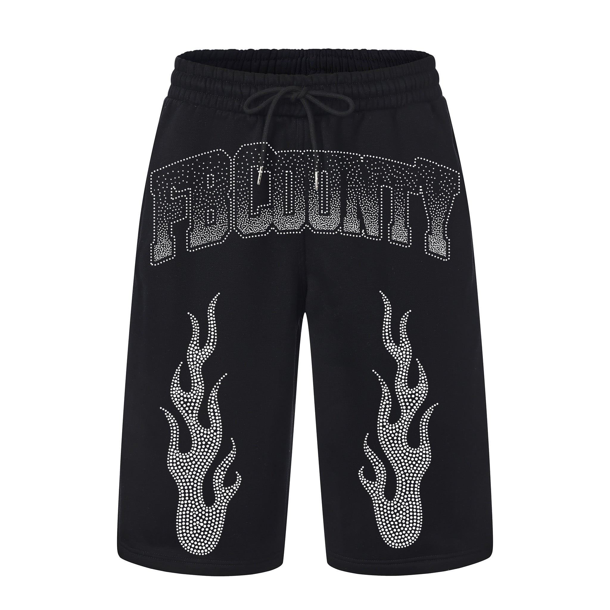 FB County Heavyweight Graphic Baggy Fleece Shorts