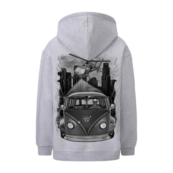 FB County Heavyweight Oversized Graphic Hoodies