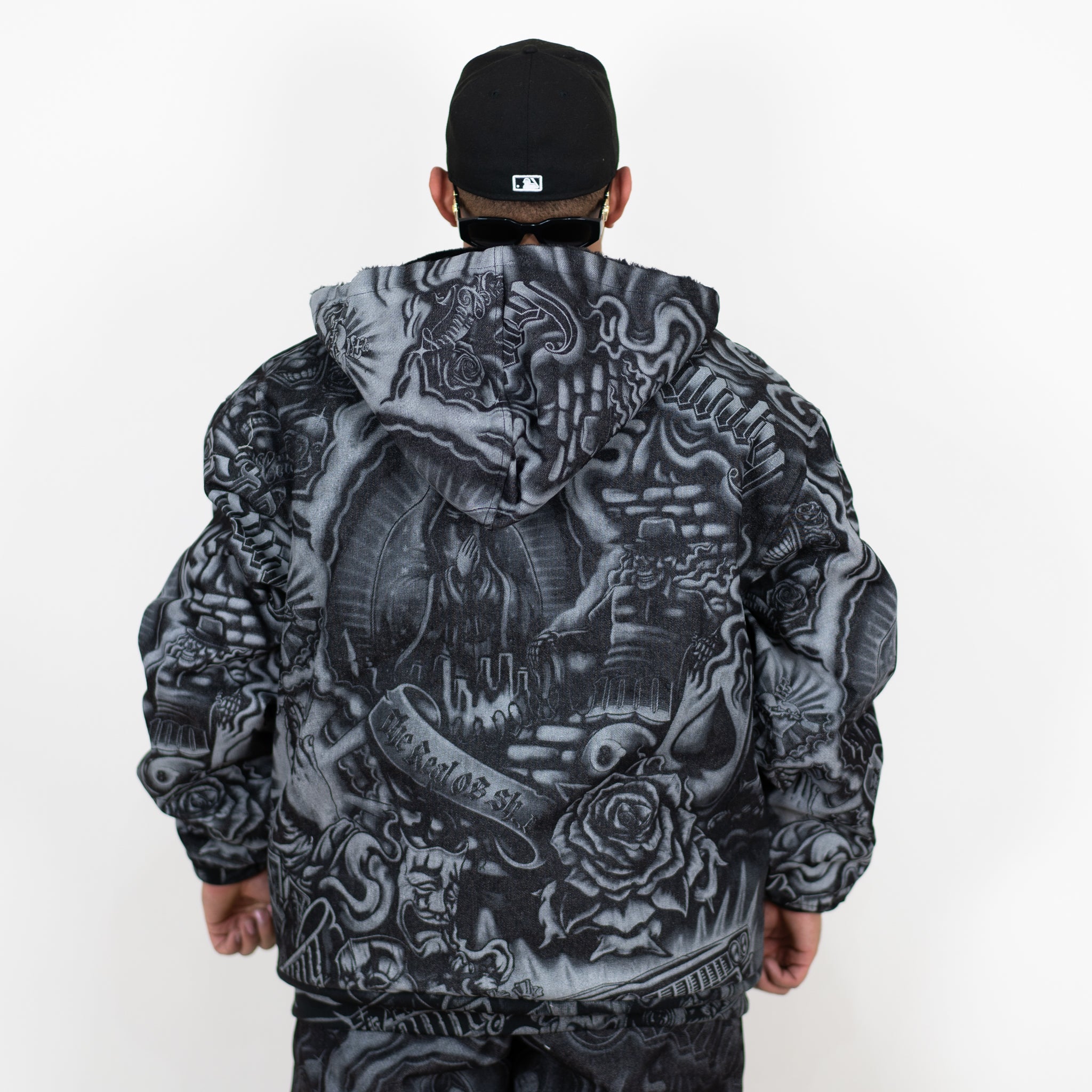 FB County Inked Up Cozy Denim Jacket