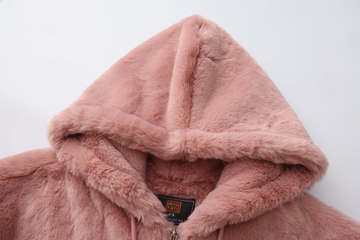 FB County Teddy Bear Zip-Up Hoodie