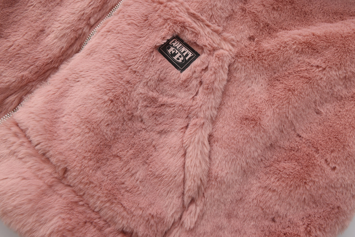 FB County Teddy Bear Zip-Up Hoodie
