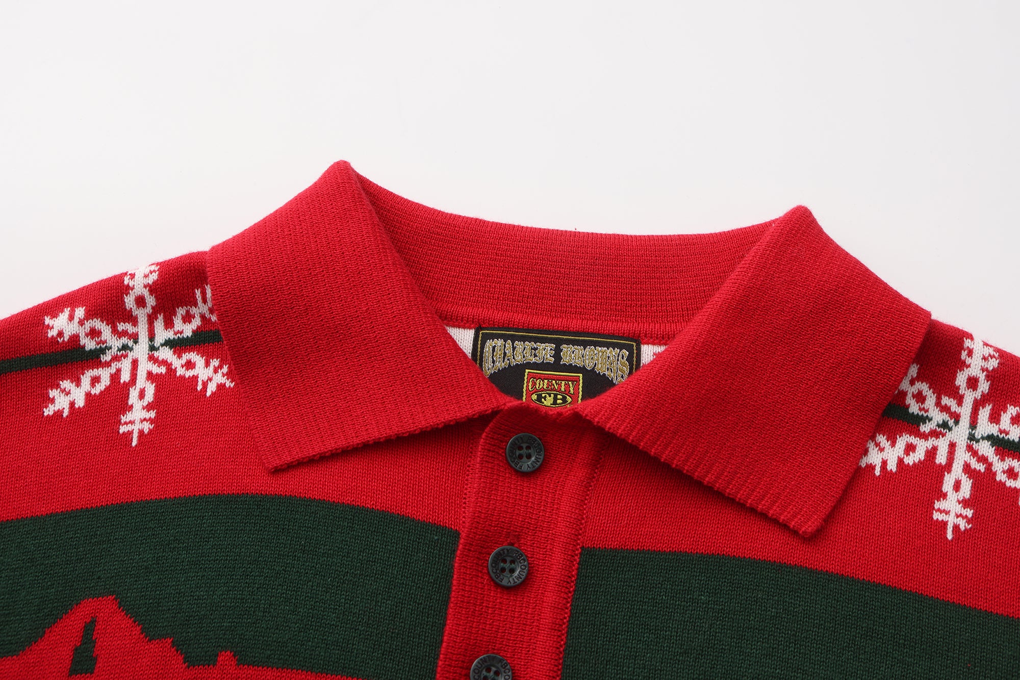 FB County Ugly Christmas Charlie Brown Shirt