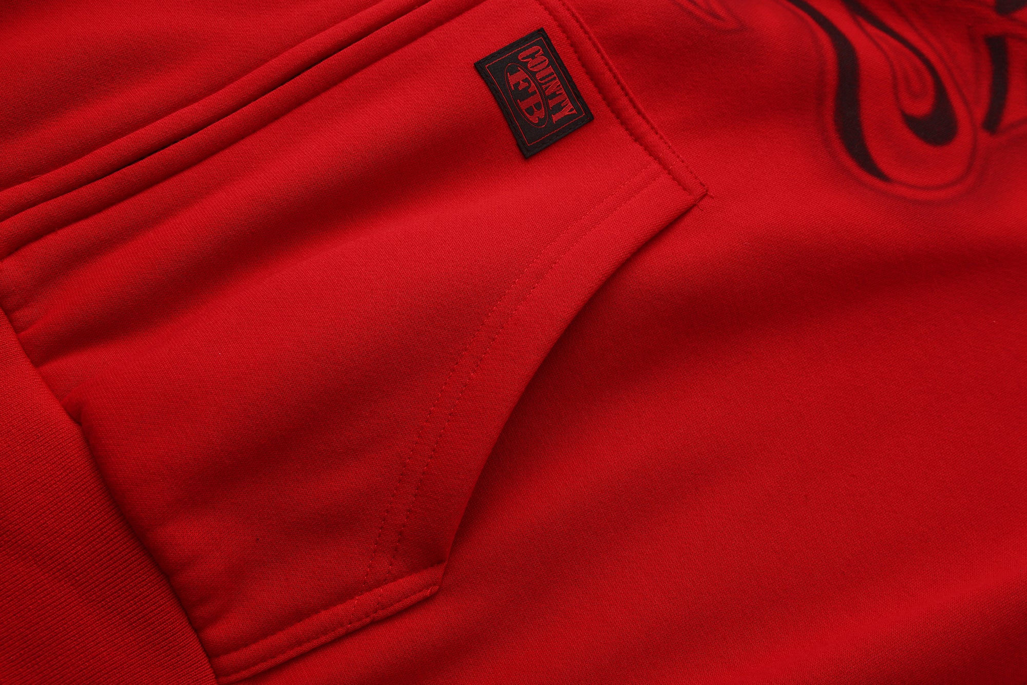 FB County Red Tatted Up Hoodie
