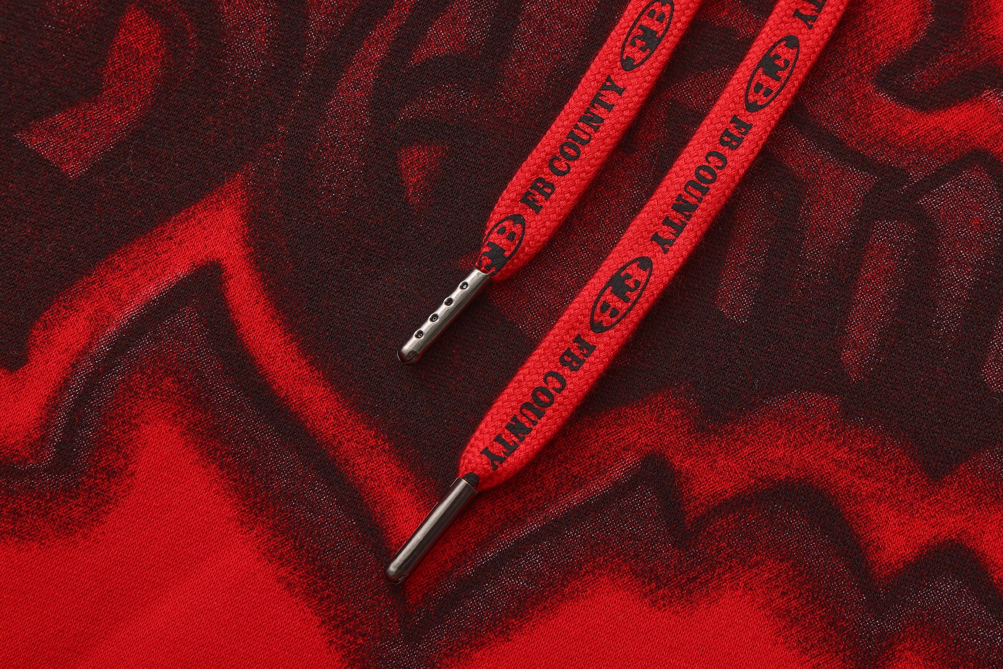 FB County Red Santa'd Up Hoodie